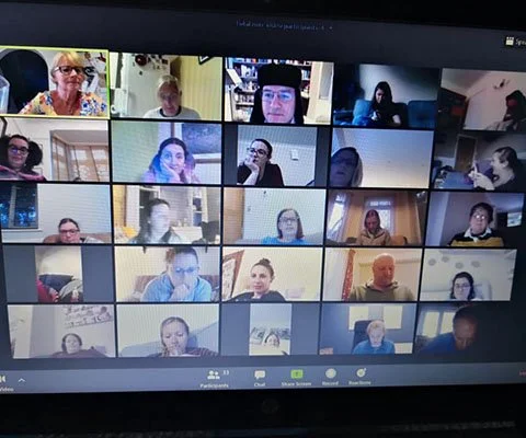 One year of online meet-ups