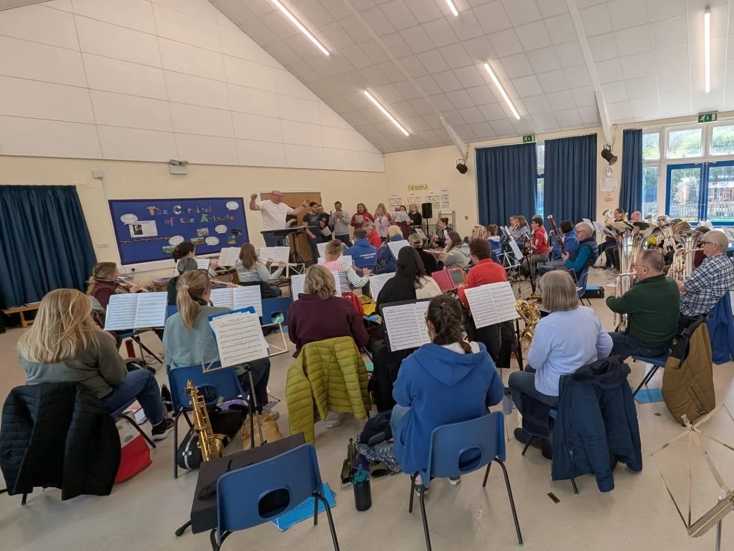 Sore lips and earworms at our musicals workshop