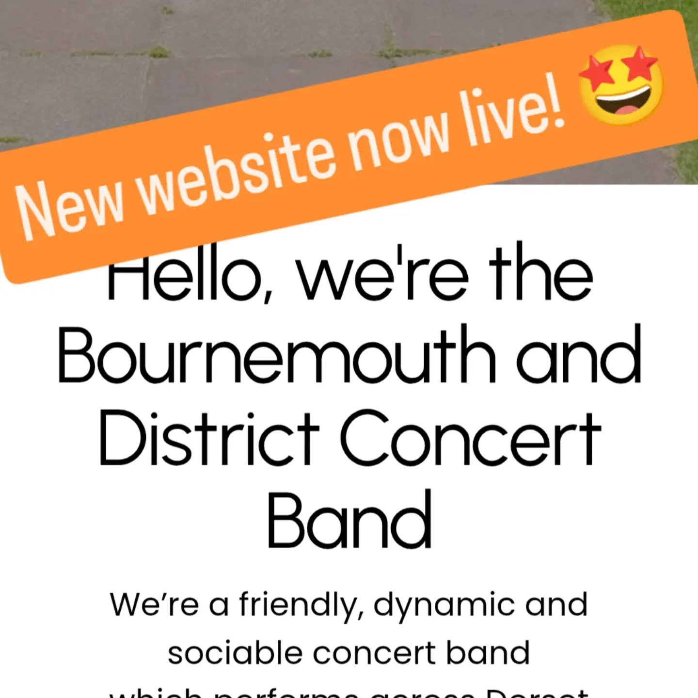 Exciting news! 🎉
Our website has had a great refresh - we hope you like it! 🤩 

bdcb.uk

#refresh #newwebsite #concertband #windband