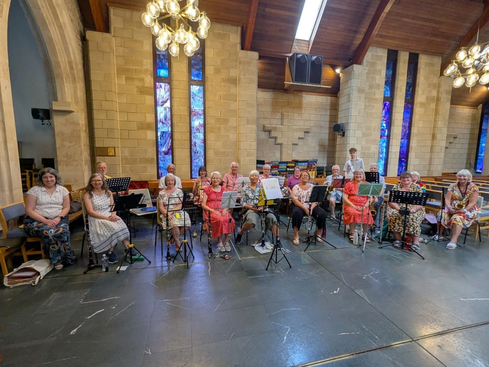 Our Daytime Community Band’s first concert was a hit