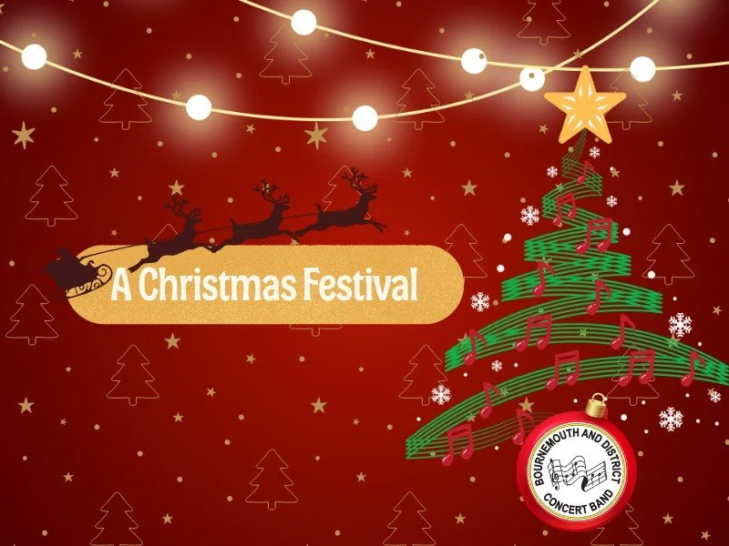 A Christmas Festival concert poster