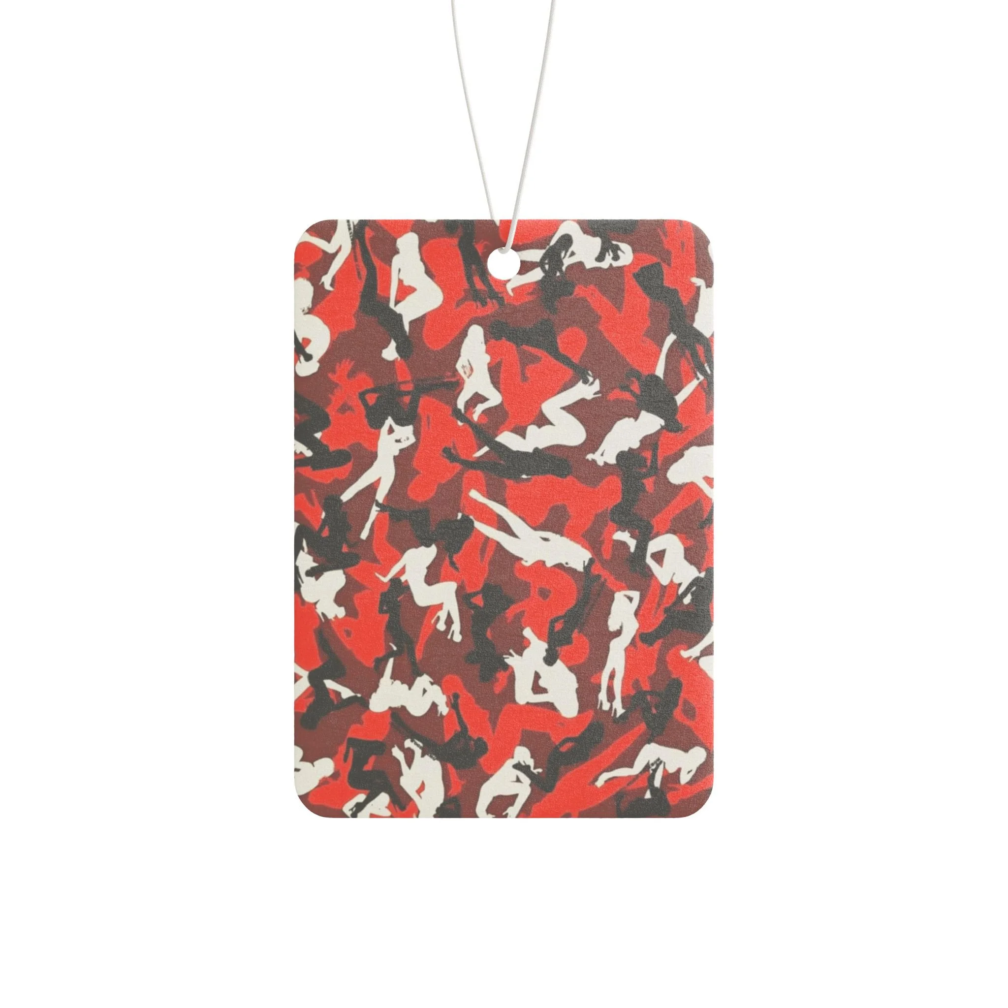 Red Camo Air Freshener