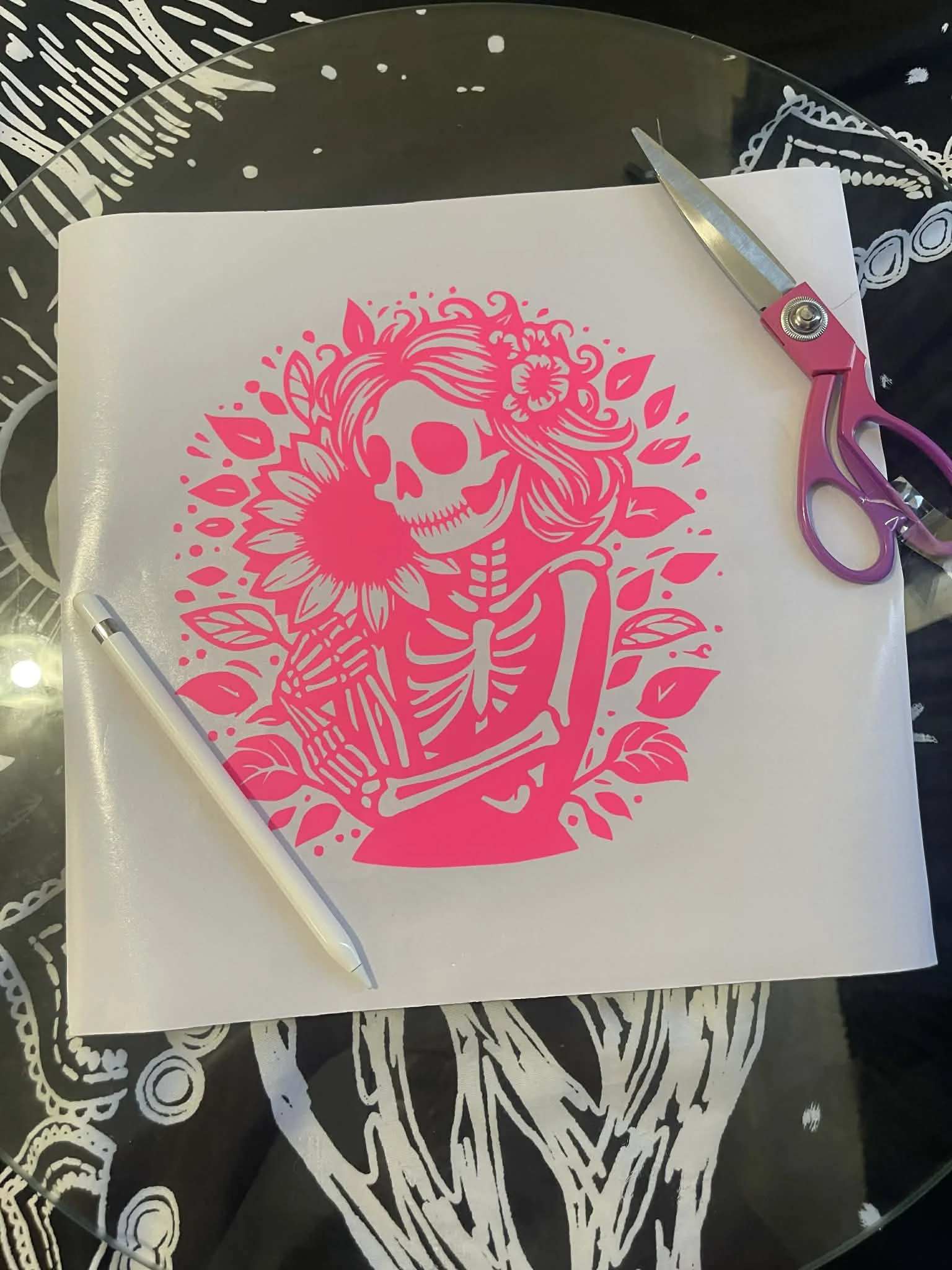 Bloom and Bone 10x10(in)