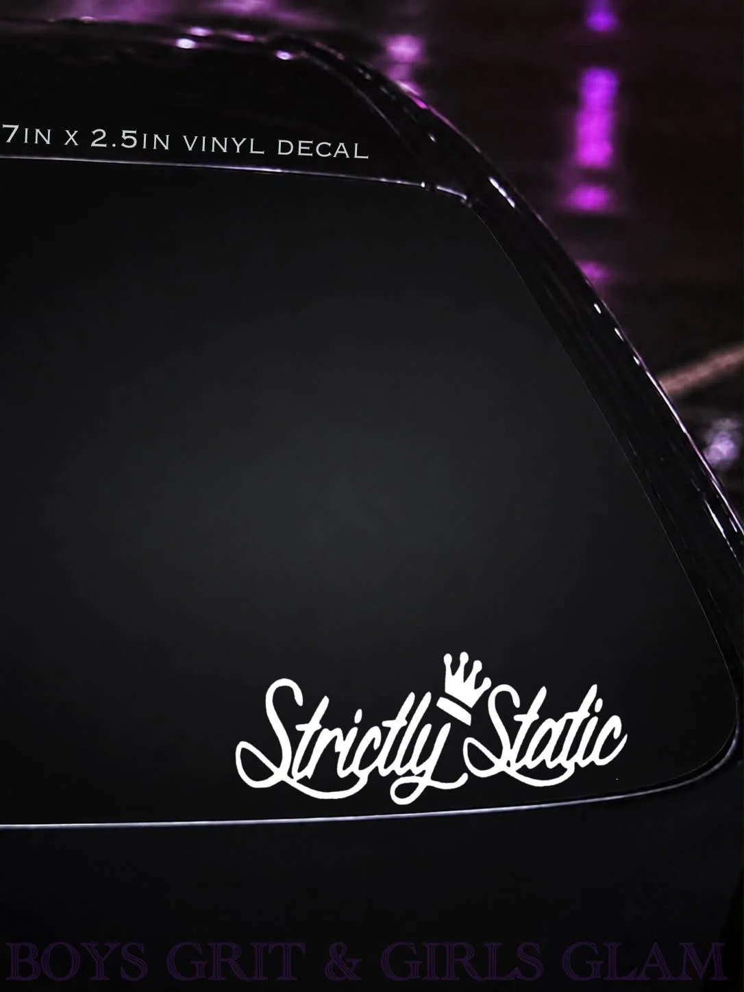 Strictly Static