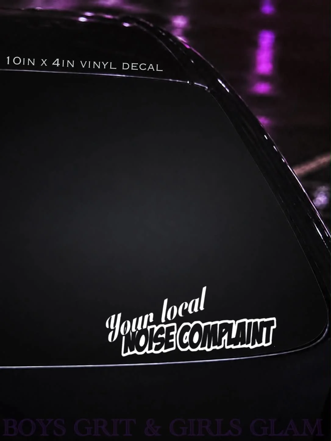 Your Local Noise Complaint