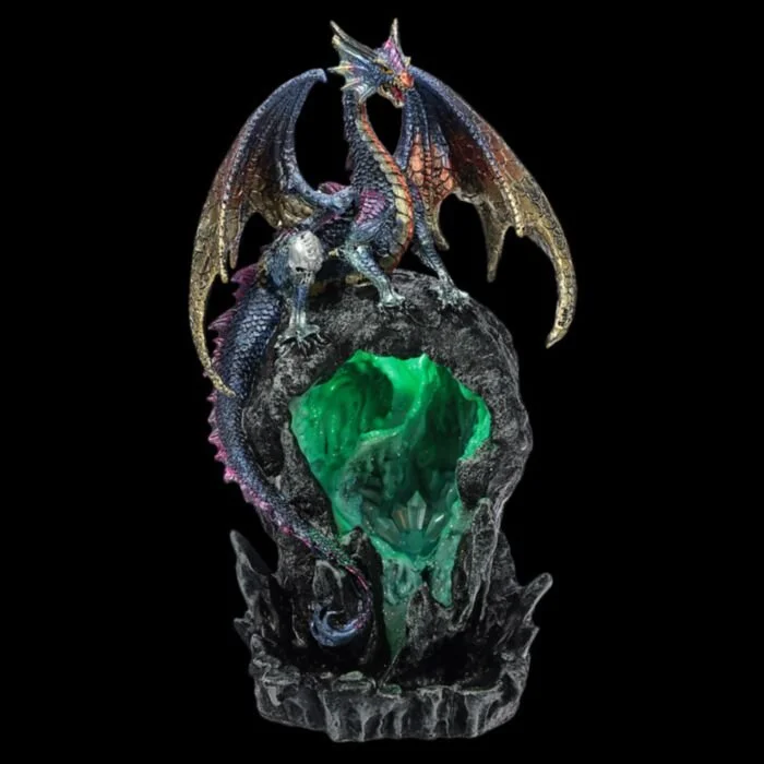 Dragon back flow incense burner