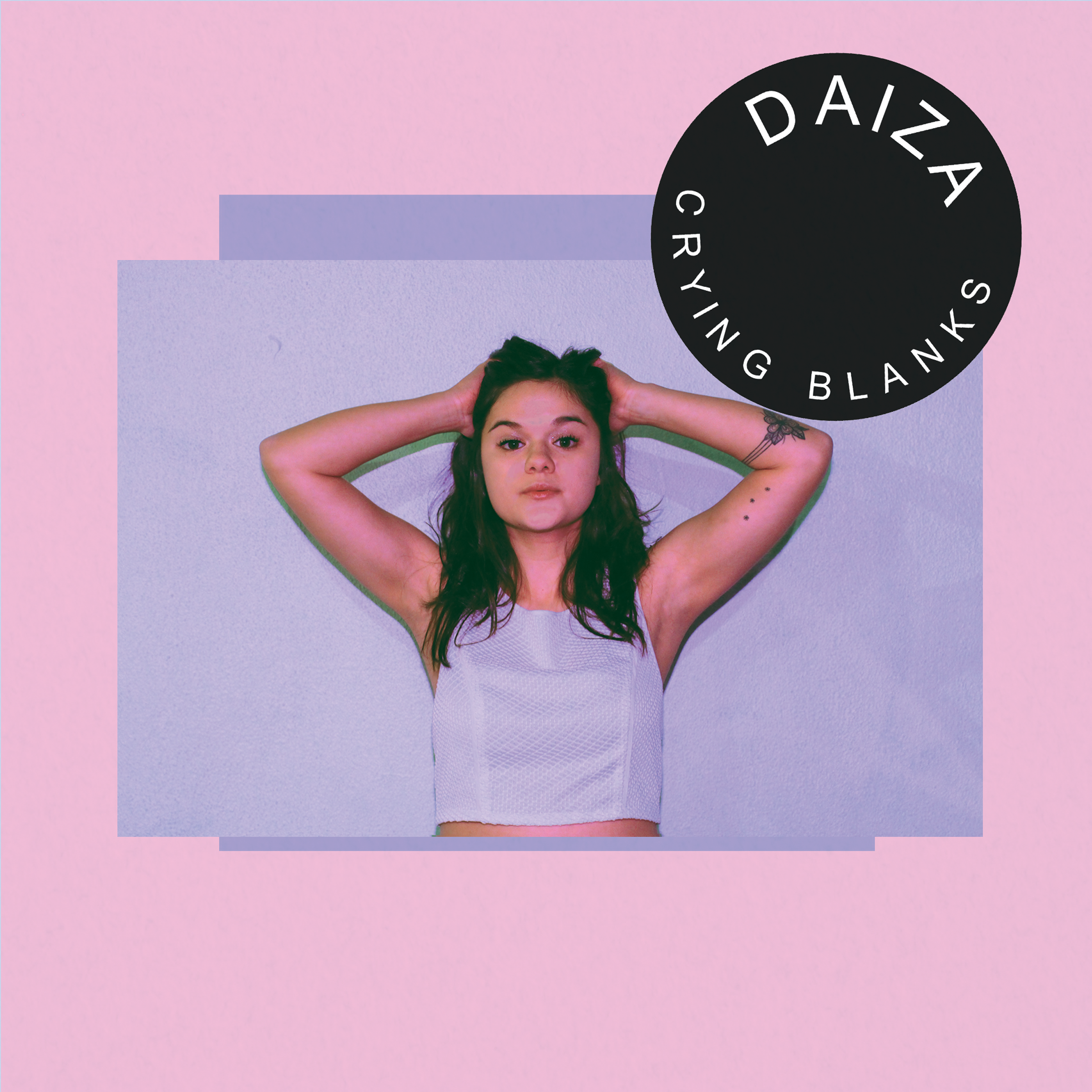 Daiza's album cover for "Crying Blanks"