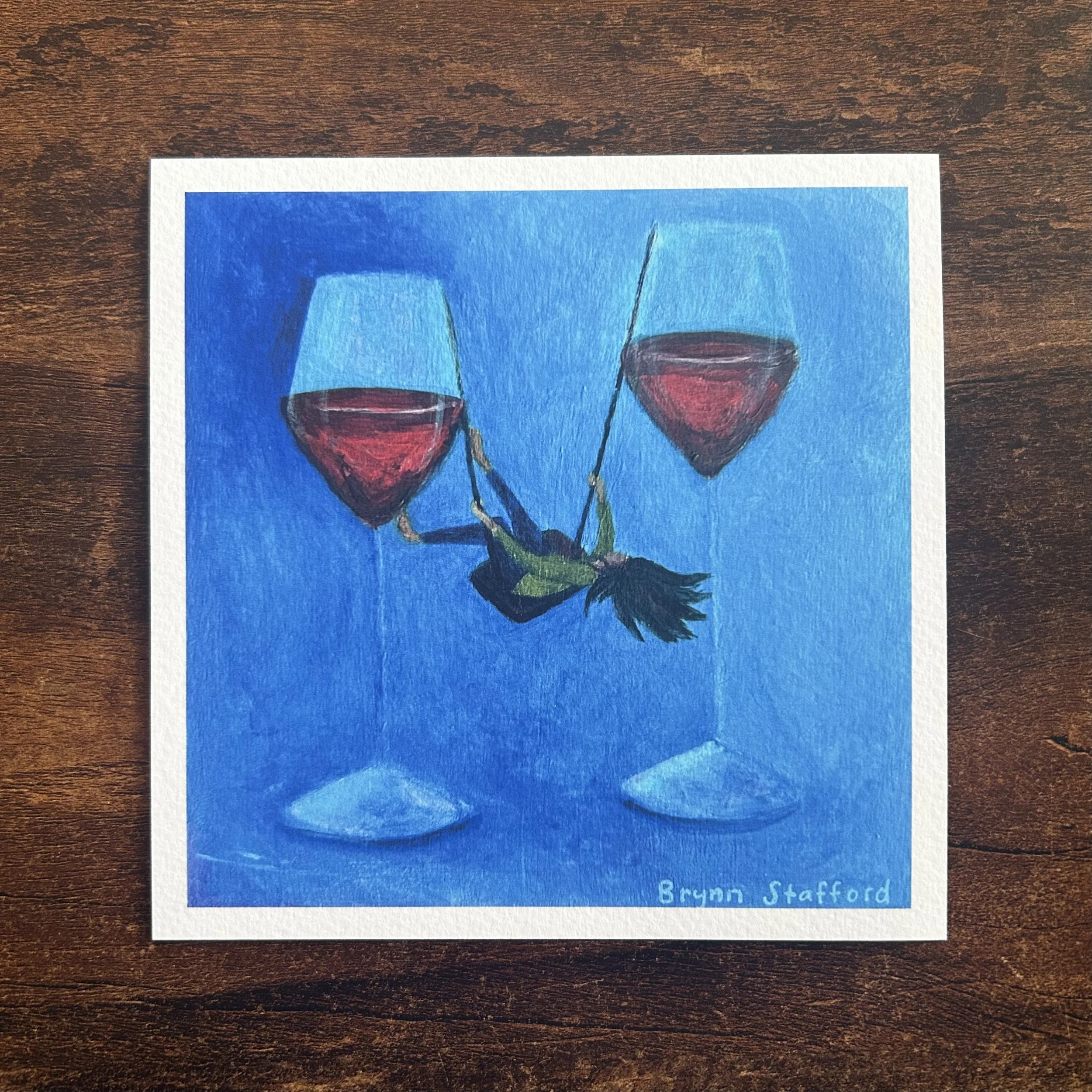 JUST A GIRL - Fine Art Print (6x6)