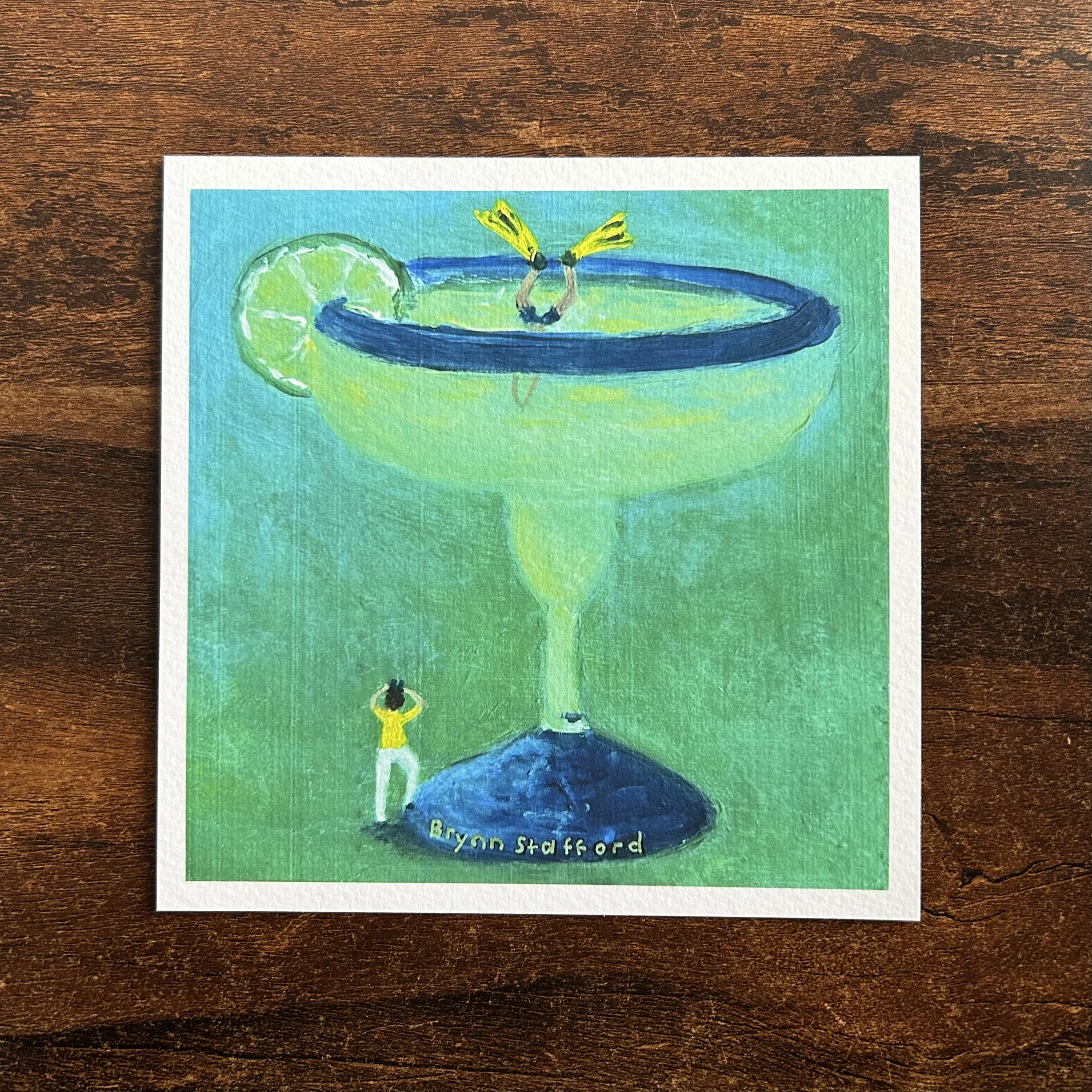 DIVE BAR MARG - Fine Art Print (6x6)