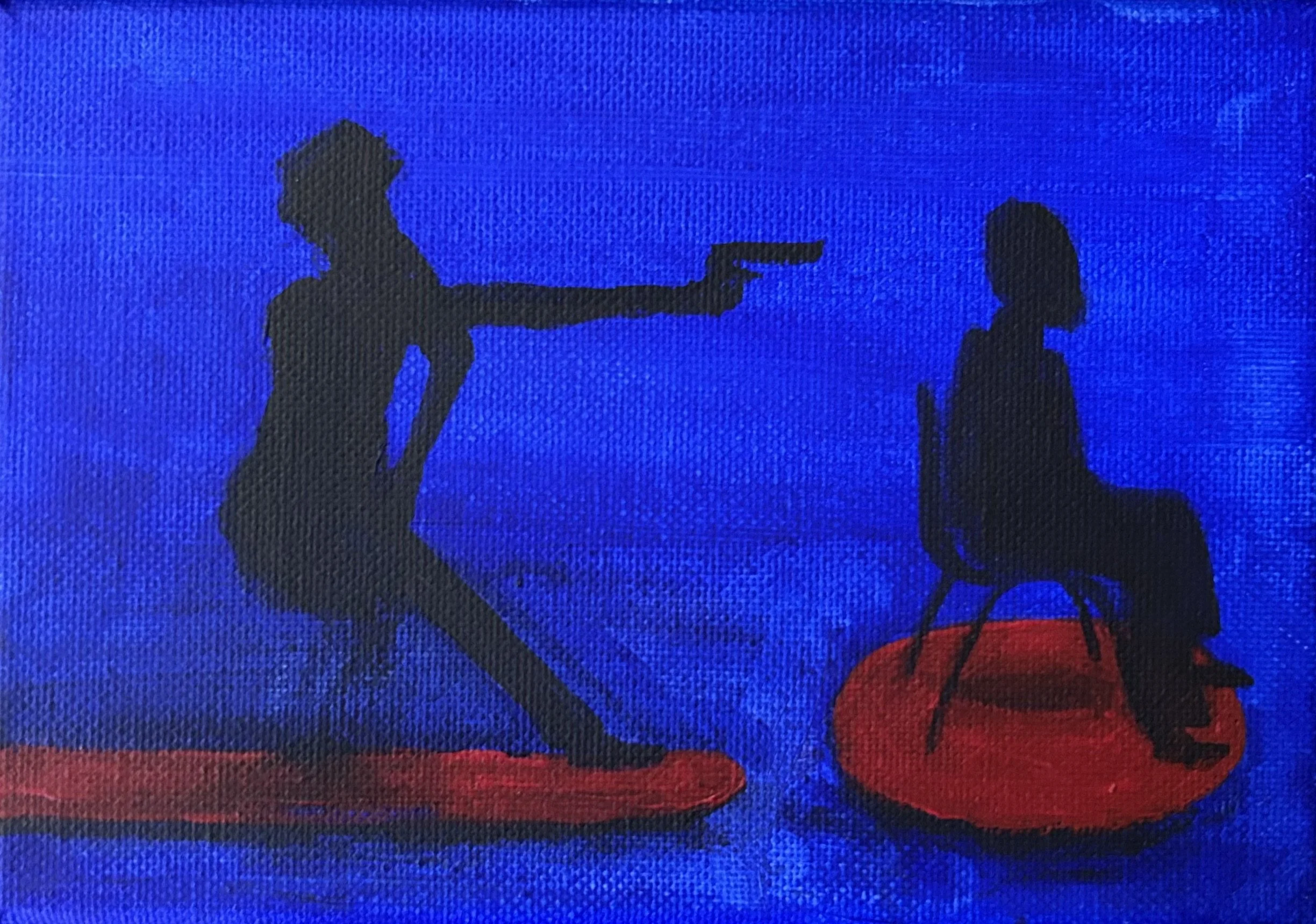 THIS IS AMERICA - unfinished (5x7)