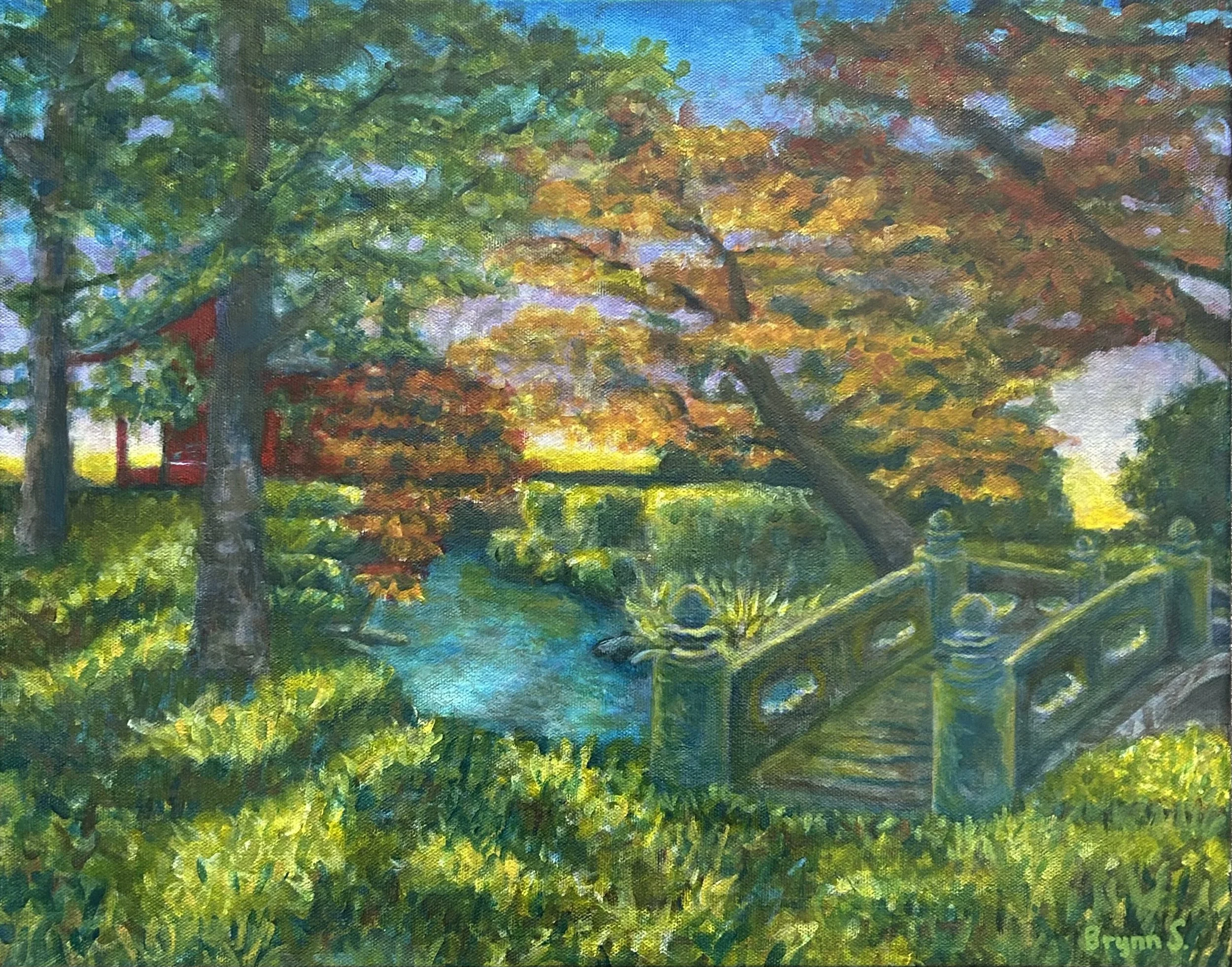 SUNSET IN ASAKUSA
(16x20)