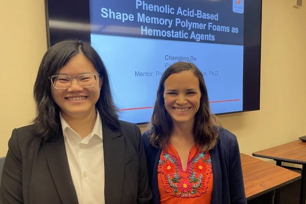 Congratulations to Dr. Du on successfully defending her dissertation!