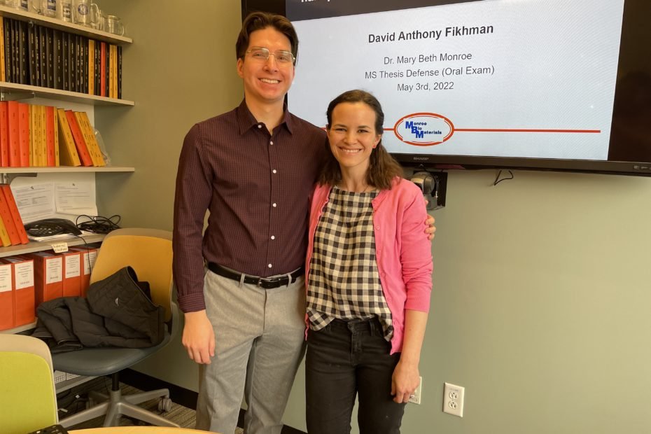 Congratulations to David on successfully defending his MS thesis!
