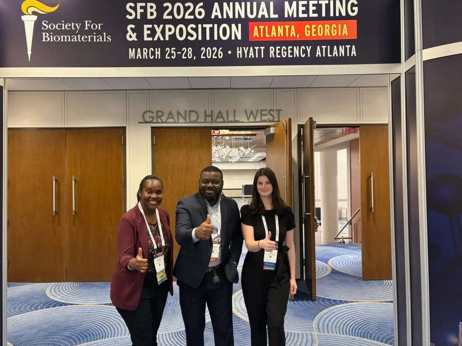 MBM Lab attends Society for Biomaterials annual meeting!
