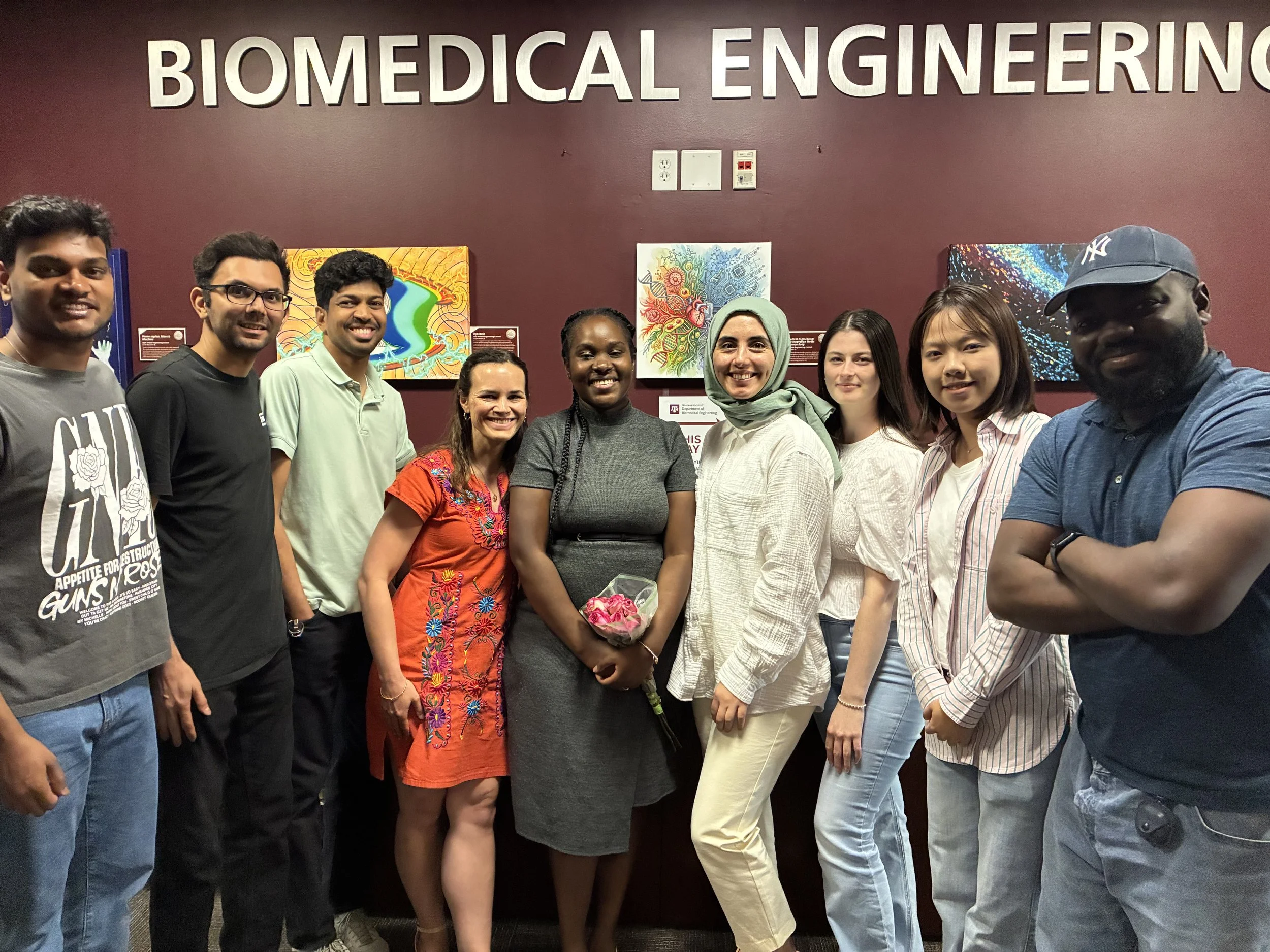Congratulations to Thalma for passing her proposal defense at TAMU!