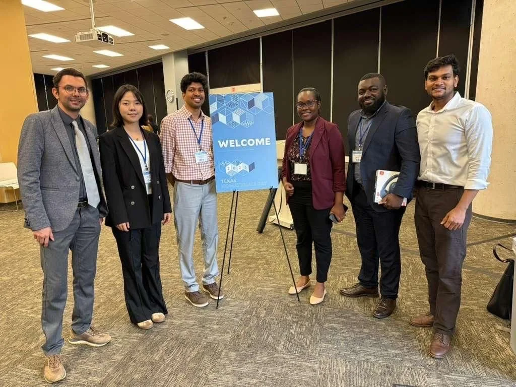 MBM Lab attends Biomaterials Day at Rice University. Congratulations to Ernest for winning a poster award!