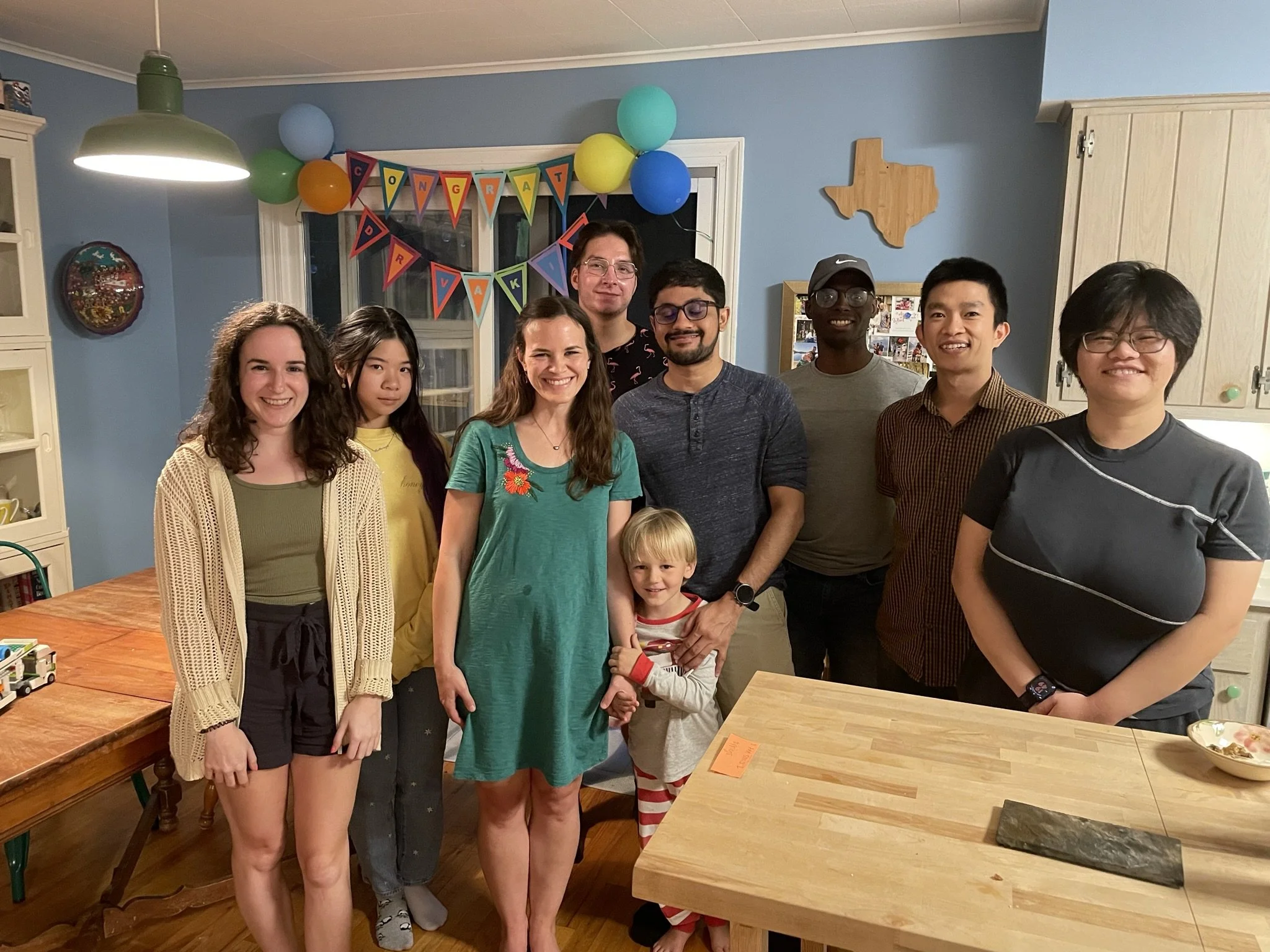 Celebrating Dr. Vakil's successful dissertation defense