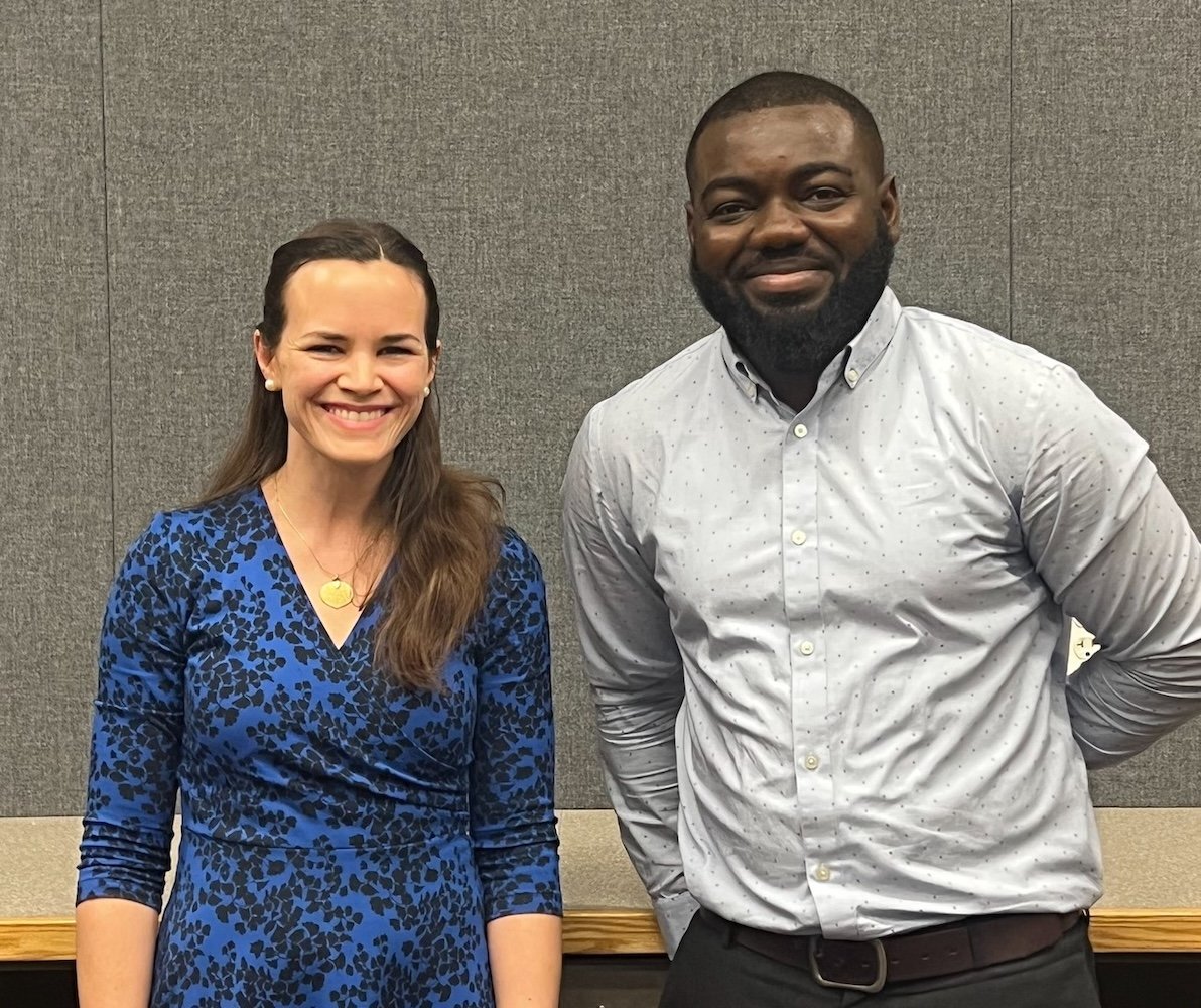 Congratulations to Ernest on passing his qualifying exam!