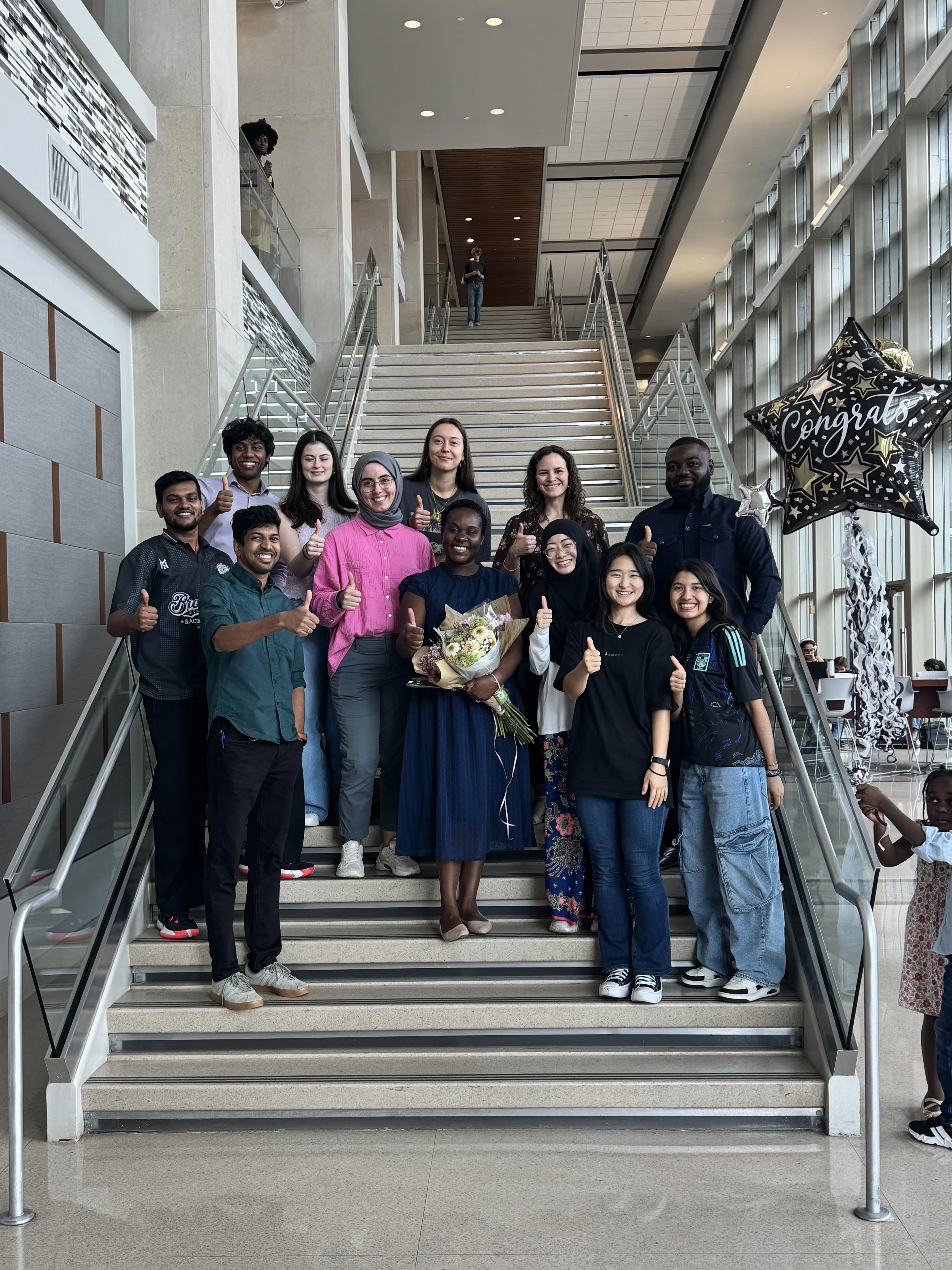 MBM Lab after Thalma's defense