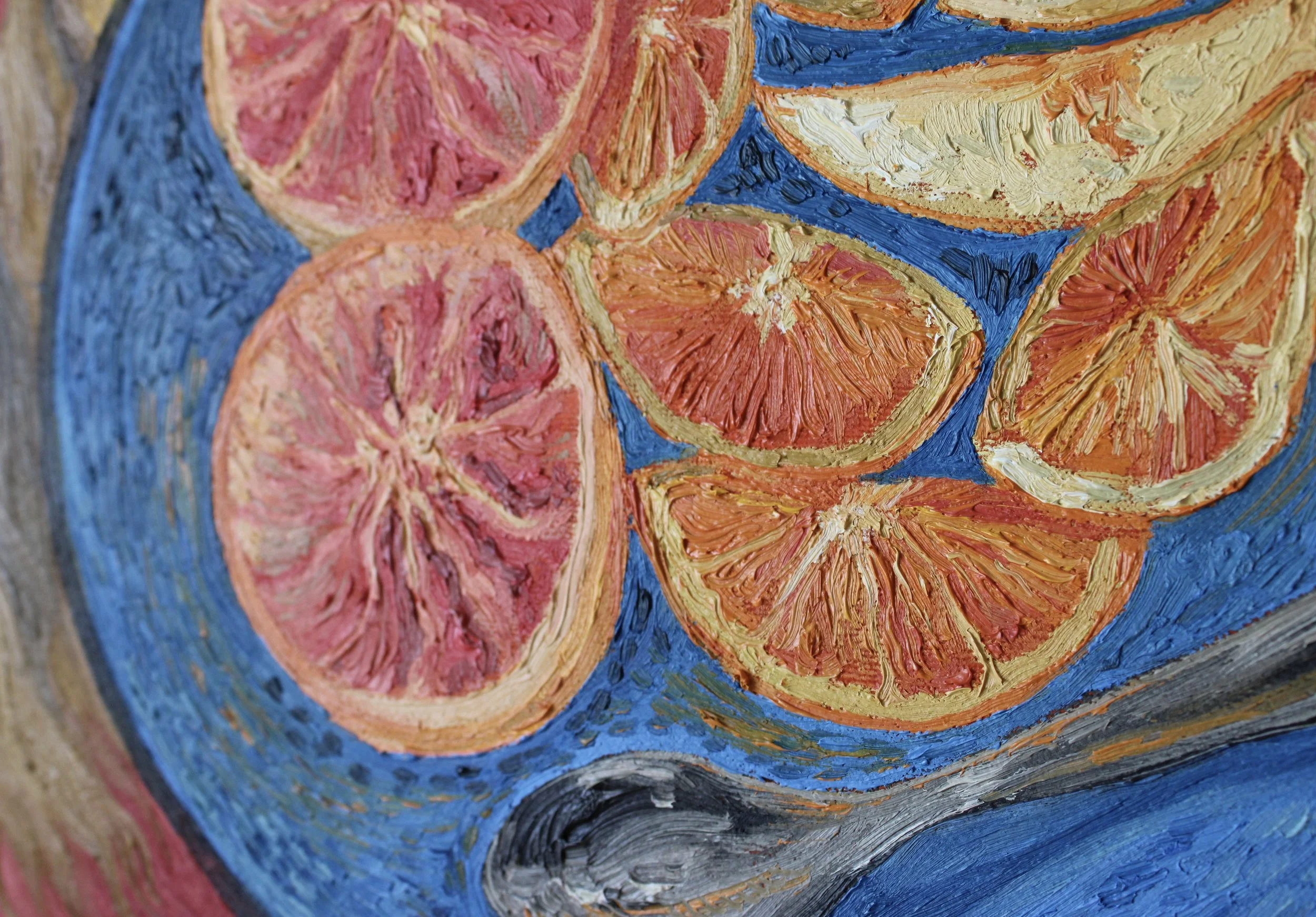 Detail view, which emphasizes the texture.