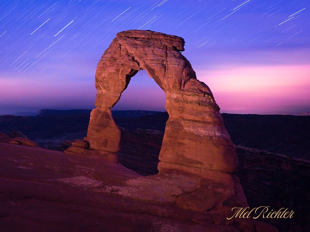 Delicate Arch at Night