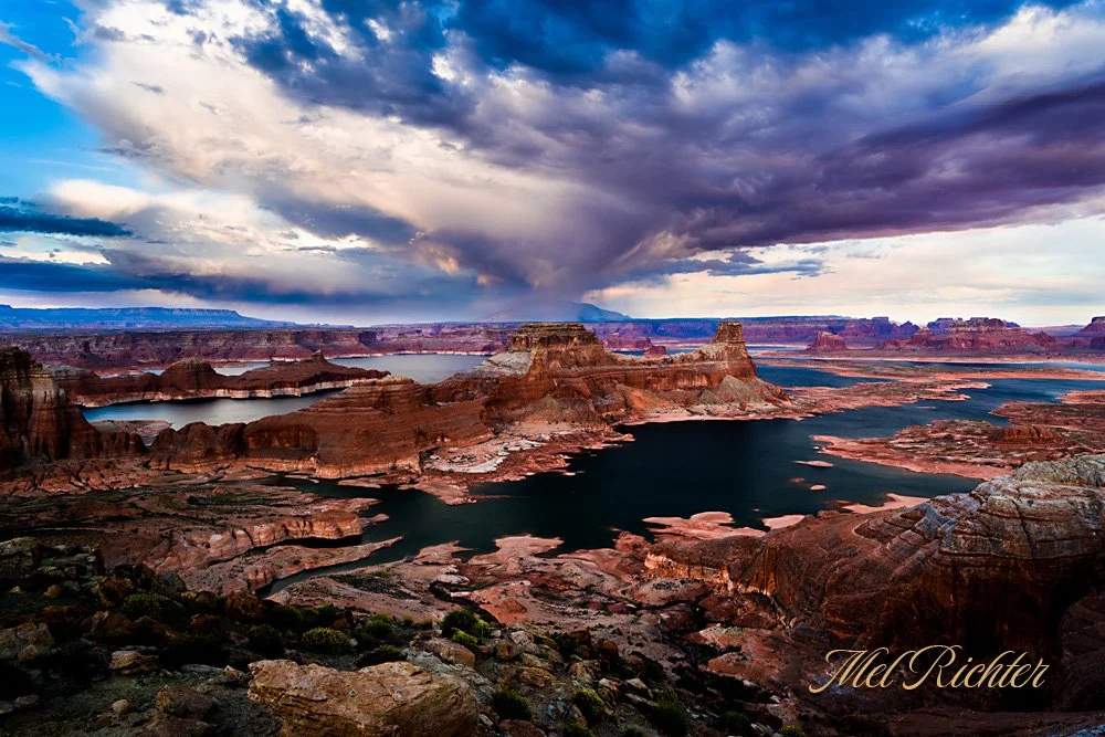 Storm over Gunsight Butte