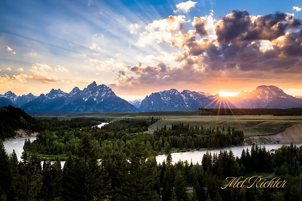 Grand Teton Sunset