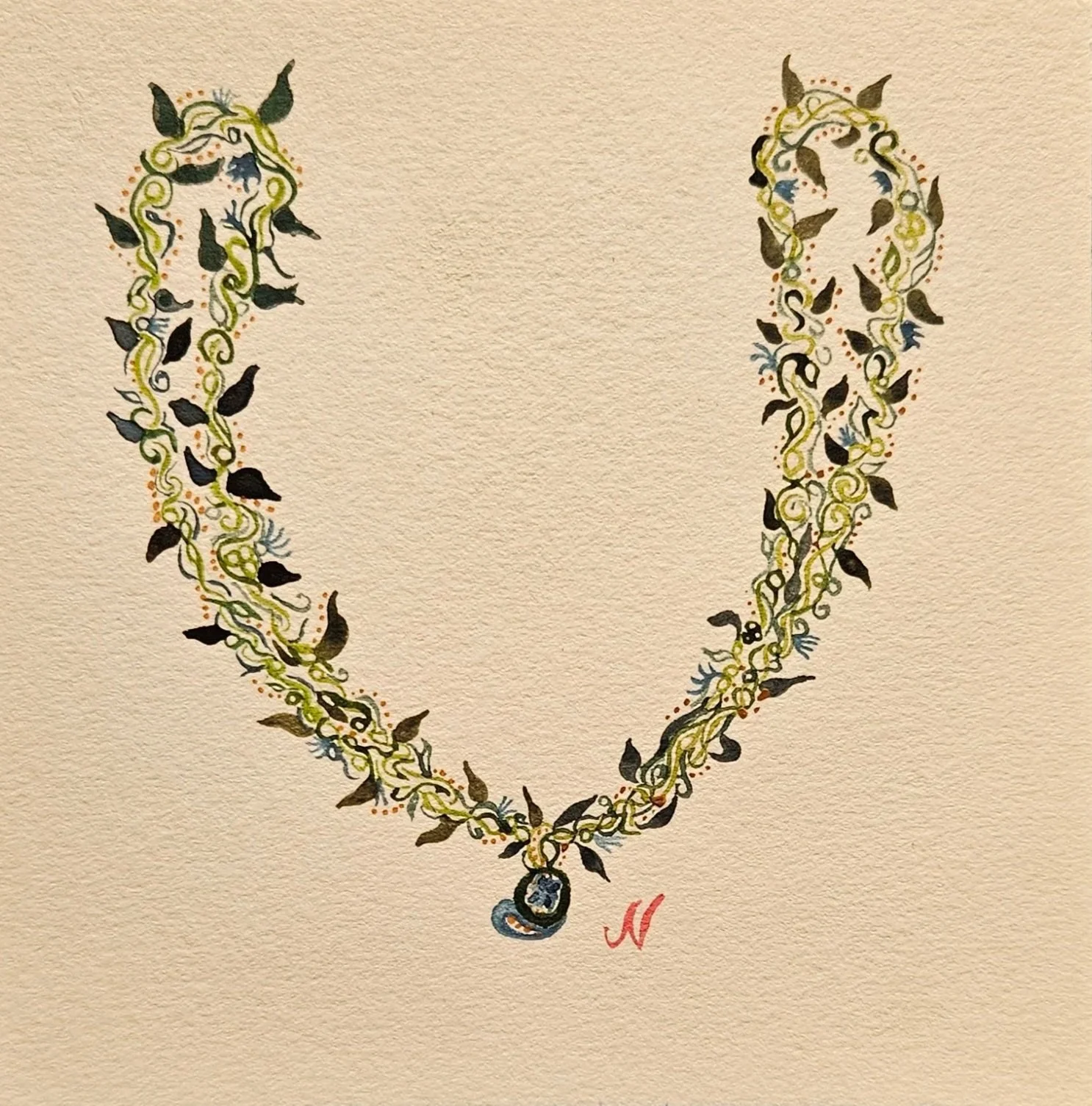 Anatomy 2024
Watercolor, 2024
6×6