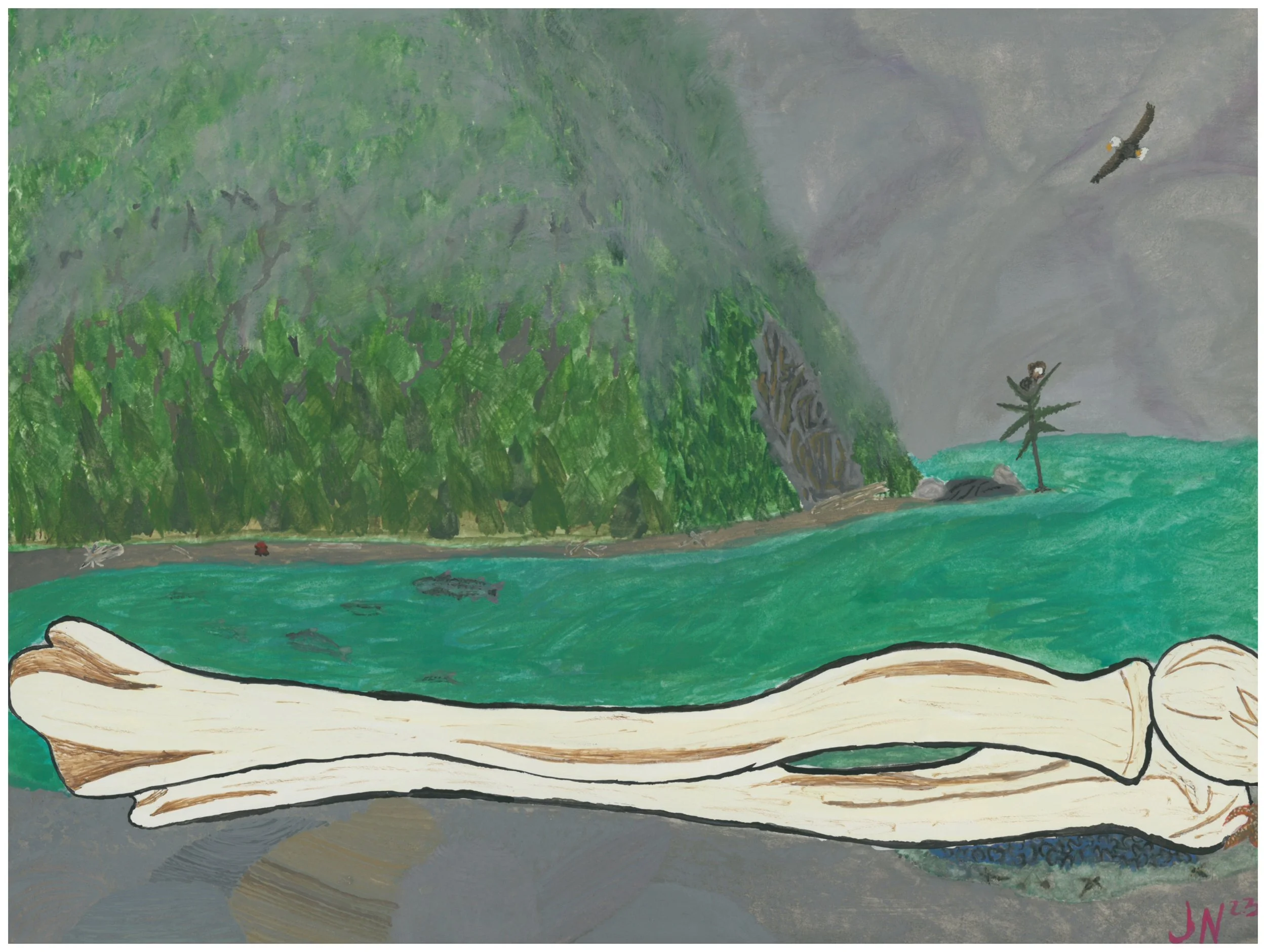 RadUln Drift

Gouache/watercolor, 2023
Private Collection