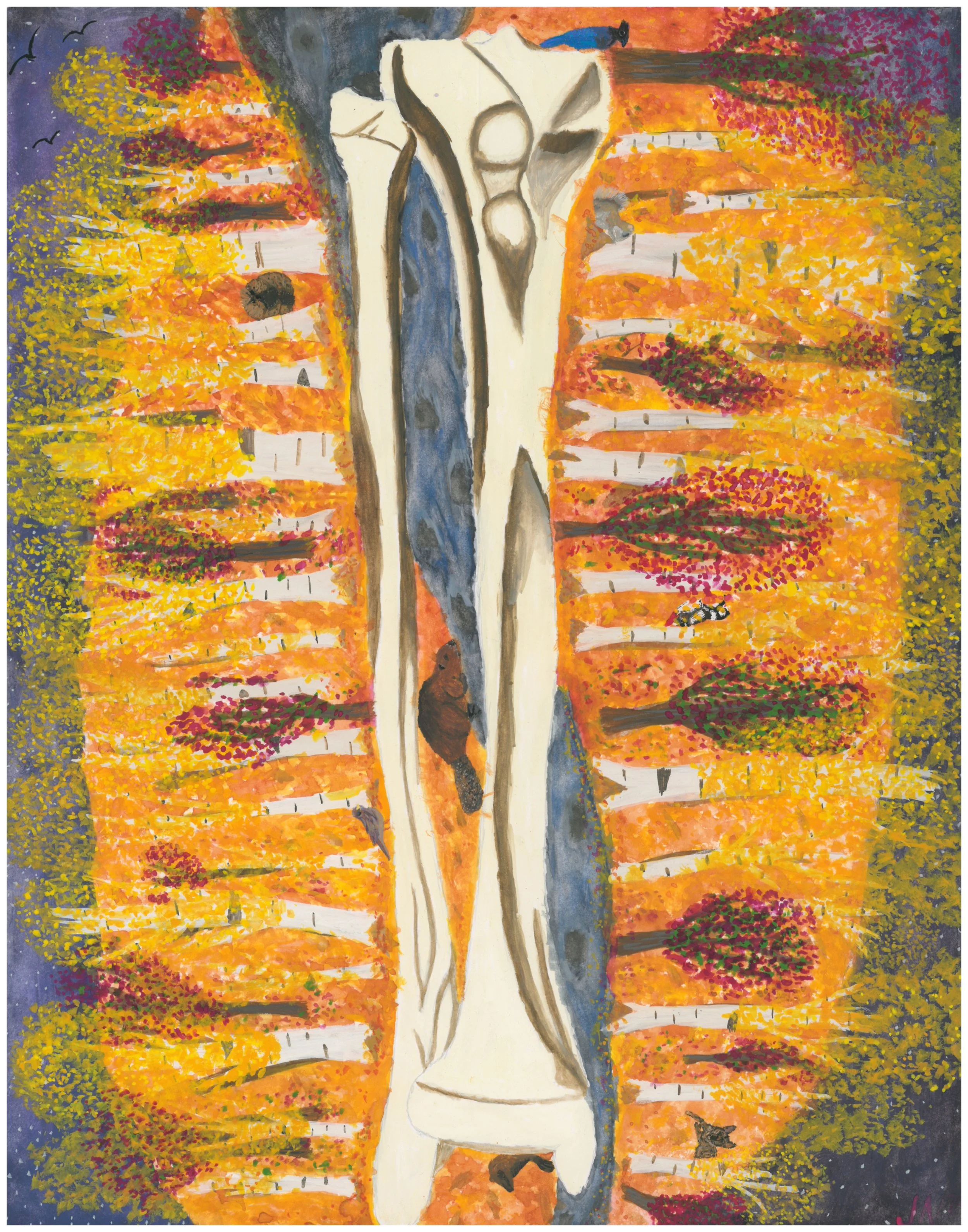 Fall of TibFib

Gouache/watercolor, 2023
Shown: Skagit Artists Juried Fall Show 2024
Private Collection