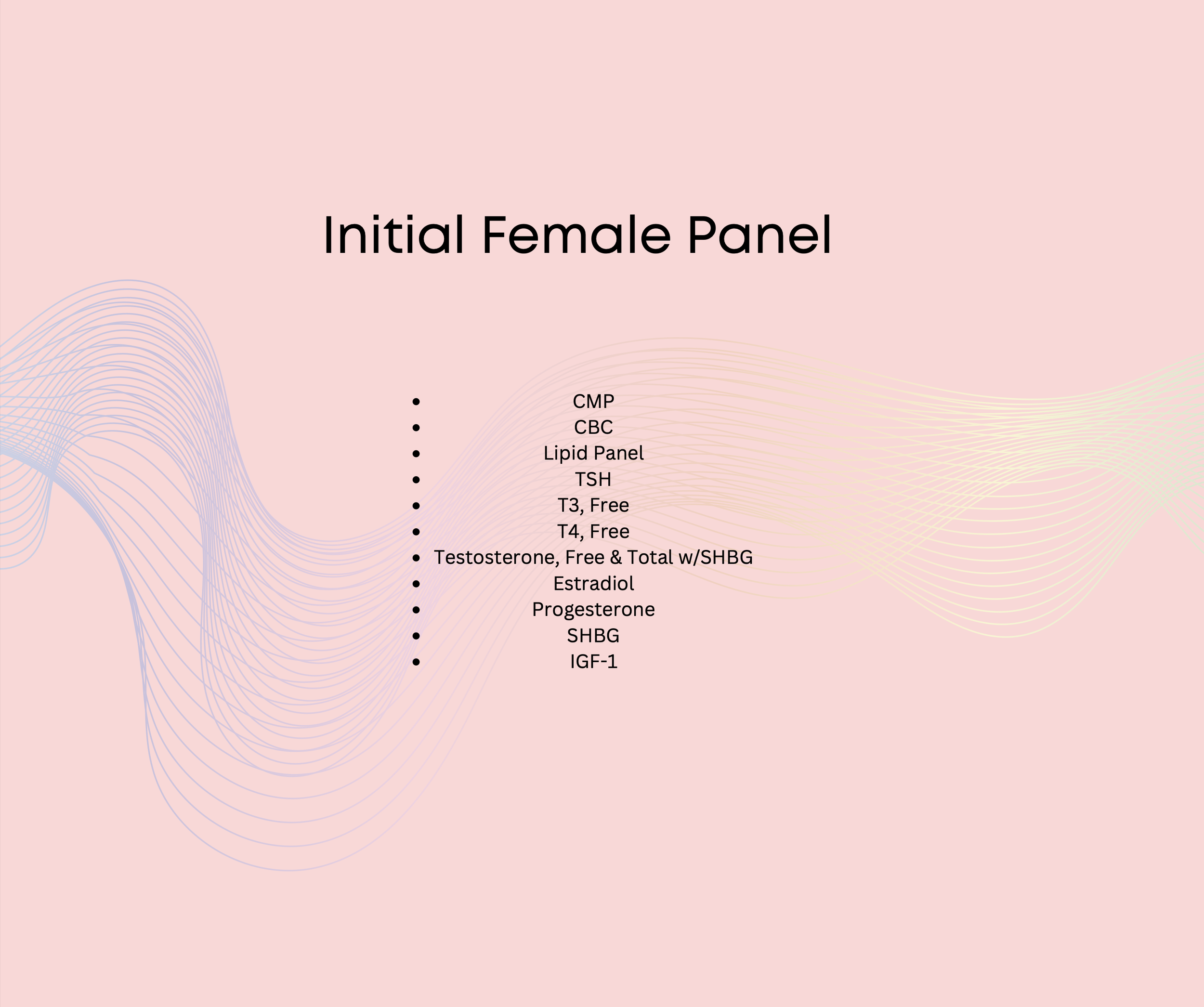 Initial Female Panel