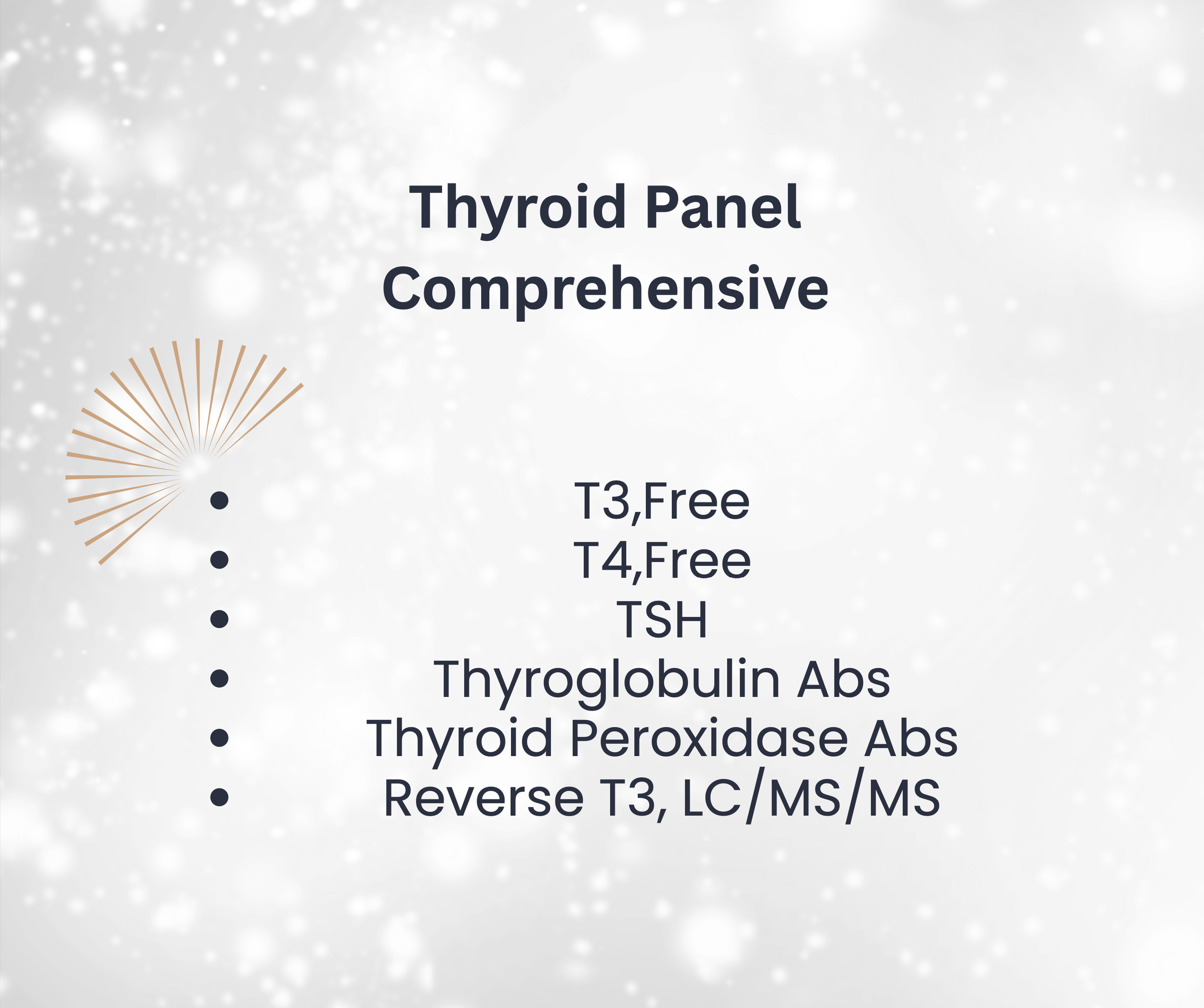 Thyroid Panel, Comprehensive