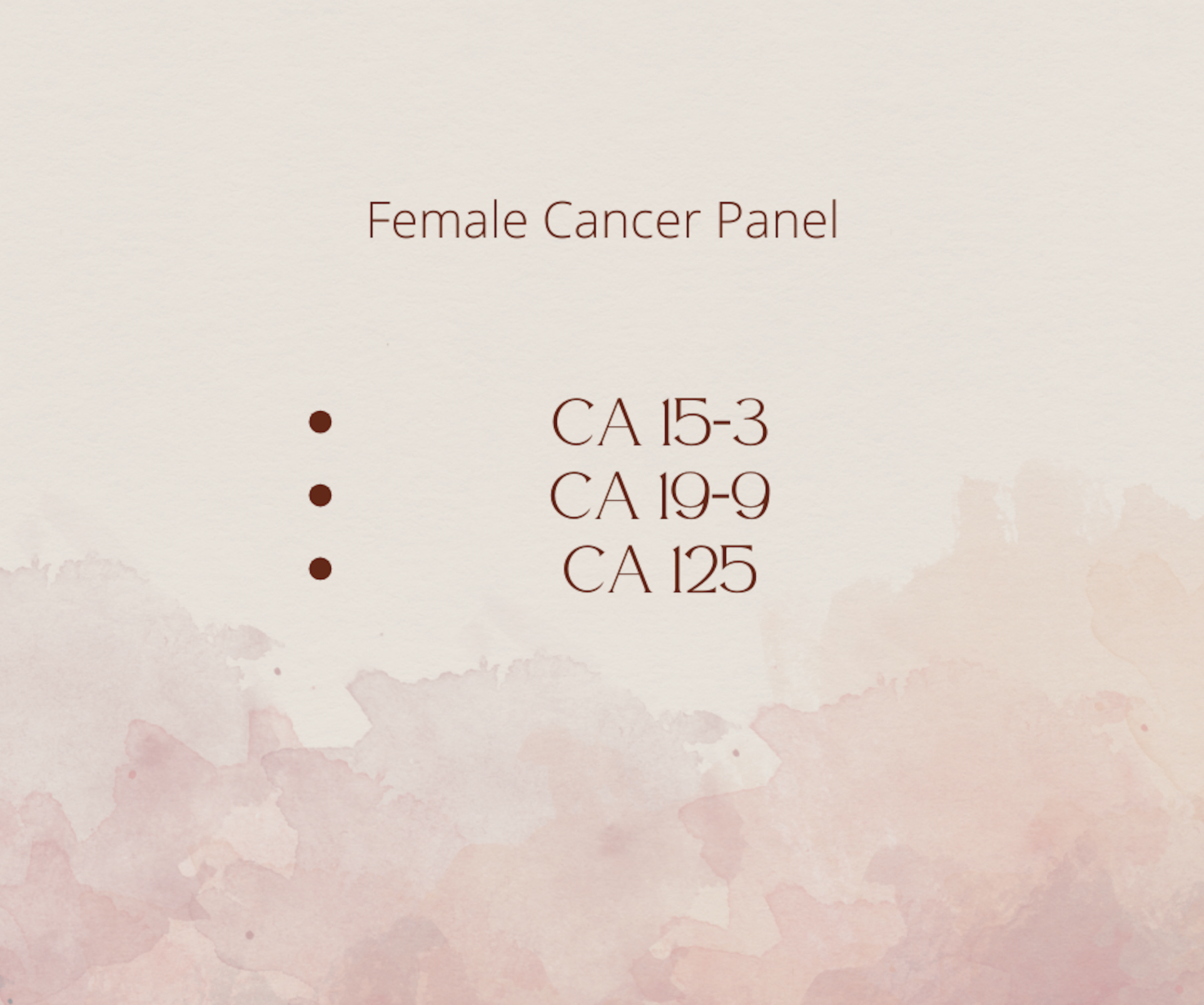 Female Cancer Panel