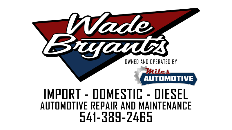 Wade Bryant's Auto Repair logo — R.A.D. Camps sponsor