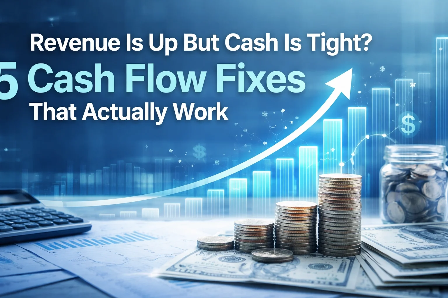 Revenue Is Up But Cash Is Tight? 5 Cash Flow Fixes That Actually Work