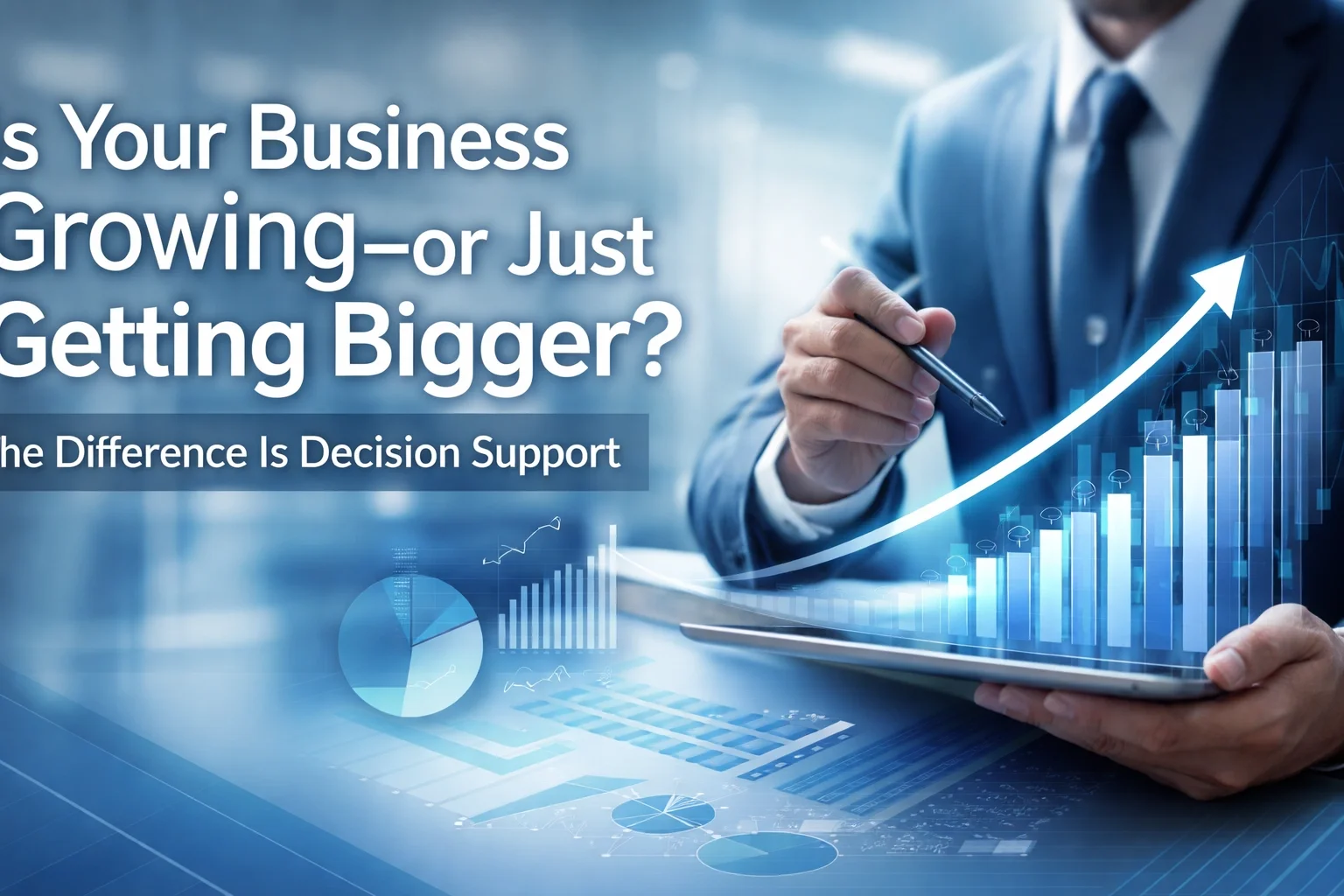 Is Your Business Growing or Just Getting Bigger? The Difference is Decision Support