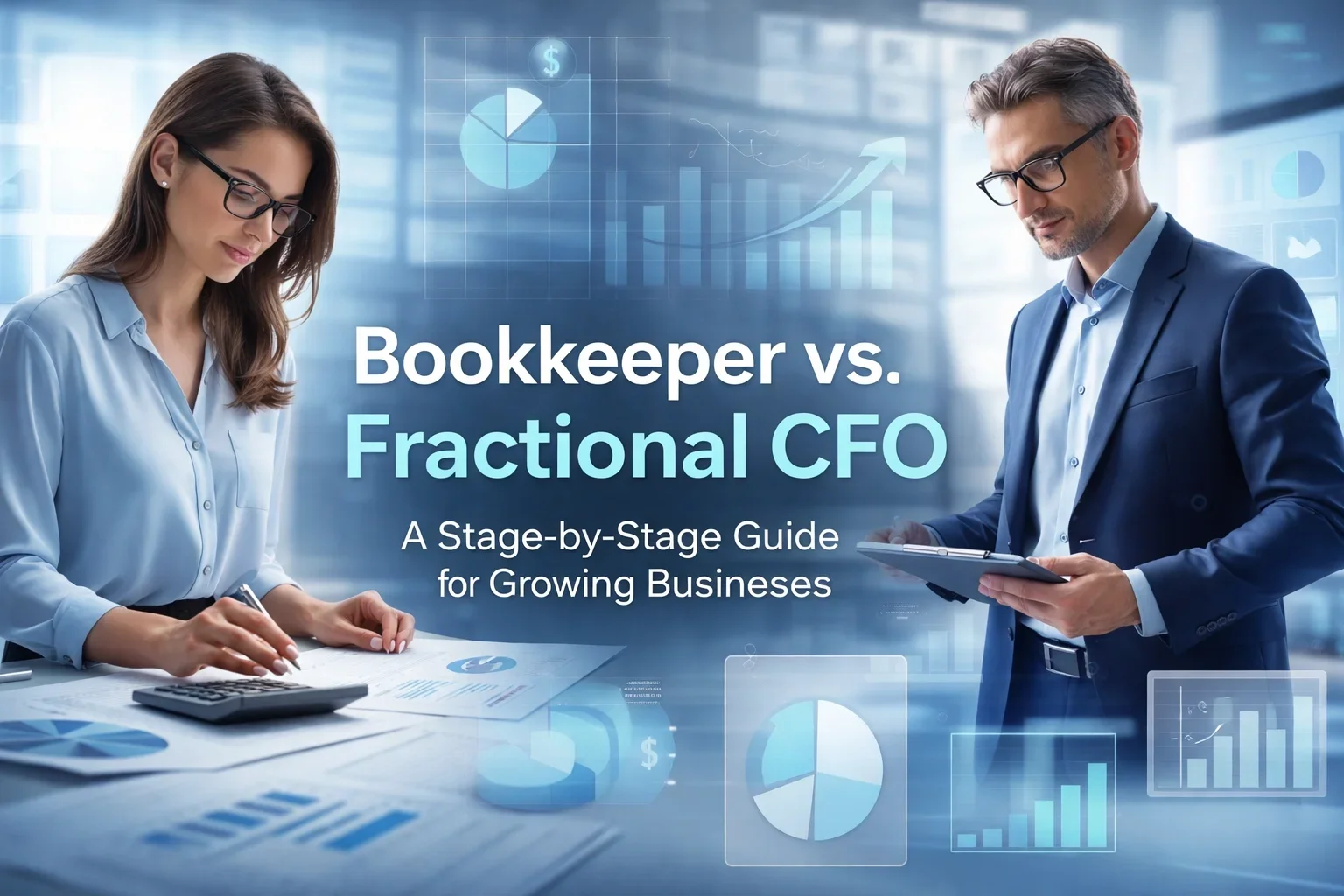 Bookkeeper vs. Fractional CFO: A Stage-by-Stage Guide for Growing Businesses