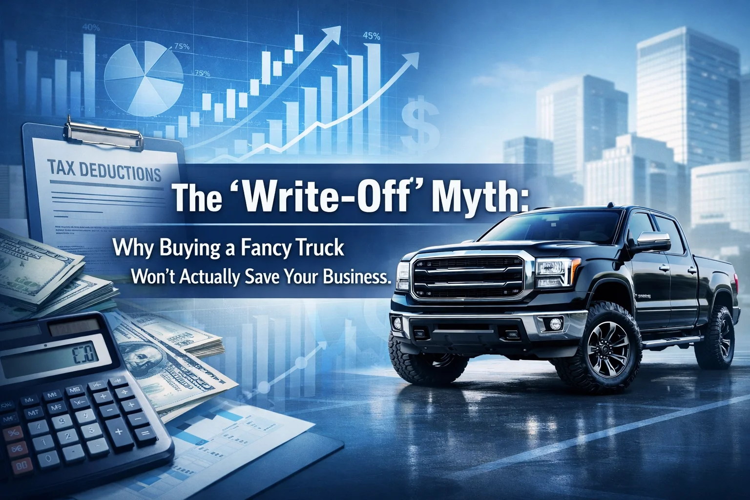 The 'Write-Off' Myth: Why Buying a Fancy Truck Won't Actually Save Your Business