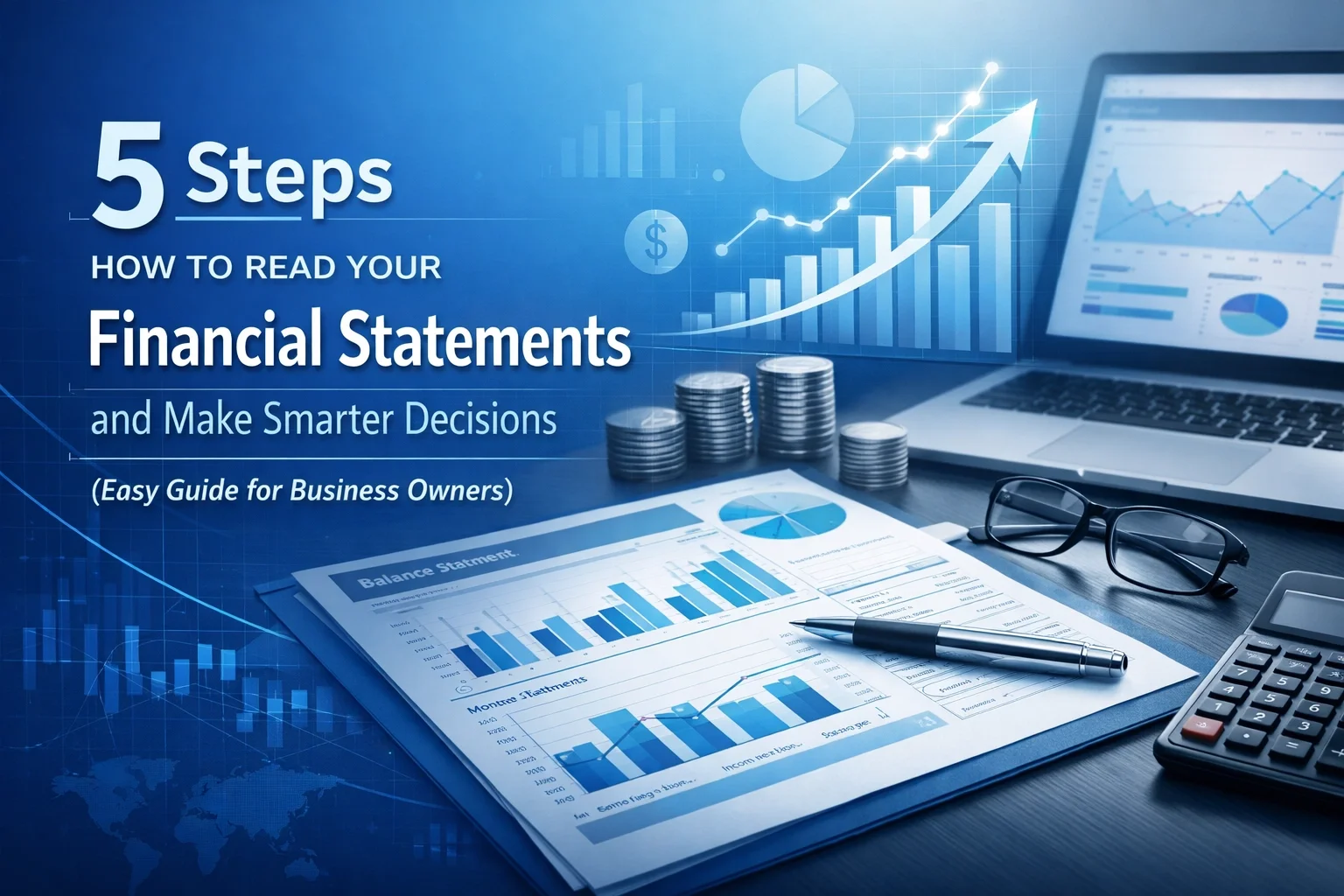 5 Steps How to Read Your Financial Statements and Make Smarter Decisions (Easy Guide for Business Owners).
