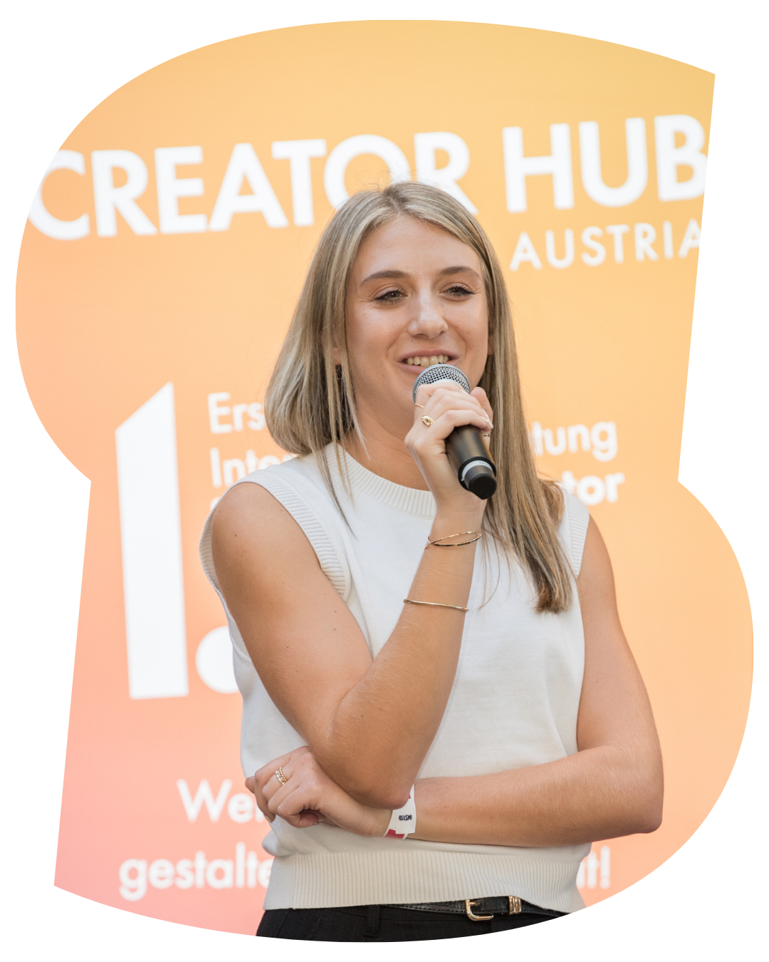 Sandra Rindler Speaker bei Creator Hub Austria.