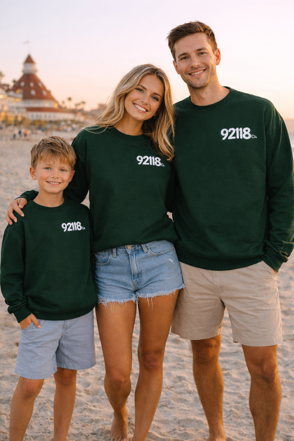 "92118 life is like" Sweatshirt