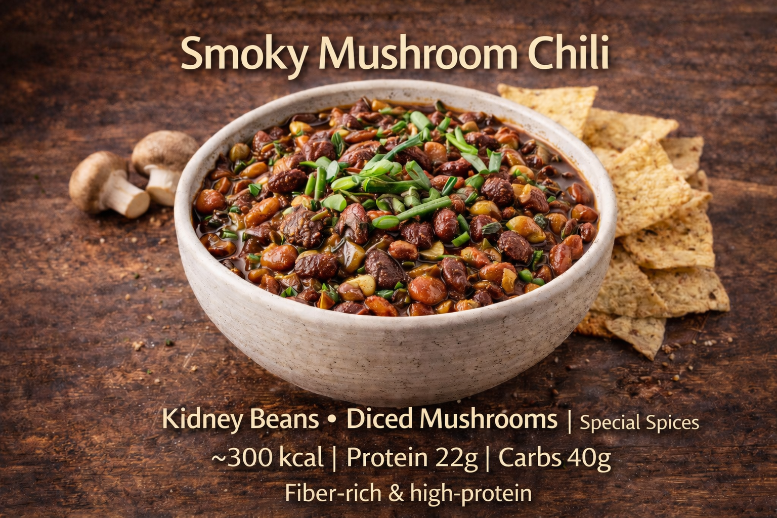 Smoky Mushroom Chili