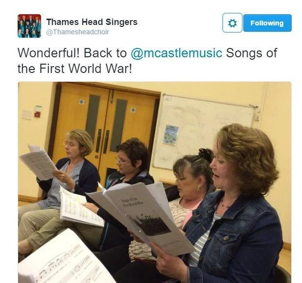 THS WW1 song practice.jpg