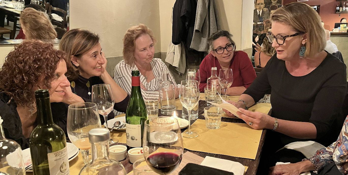 Welcome dinner, Rome