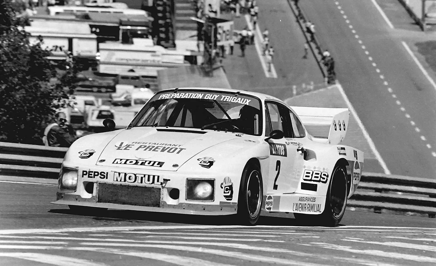 GTM prepared Porsche 935 winning the 1000 Kilometer at Spa in 1981