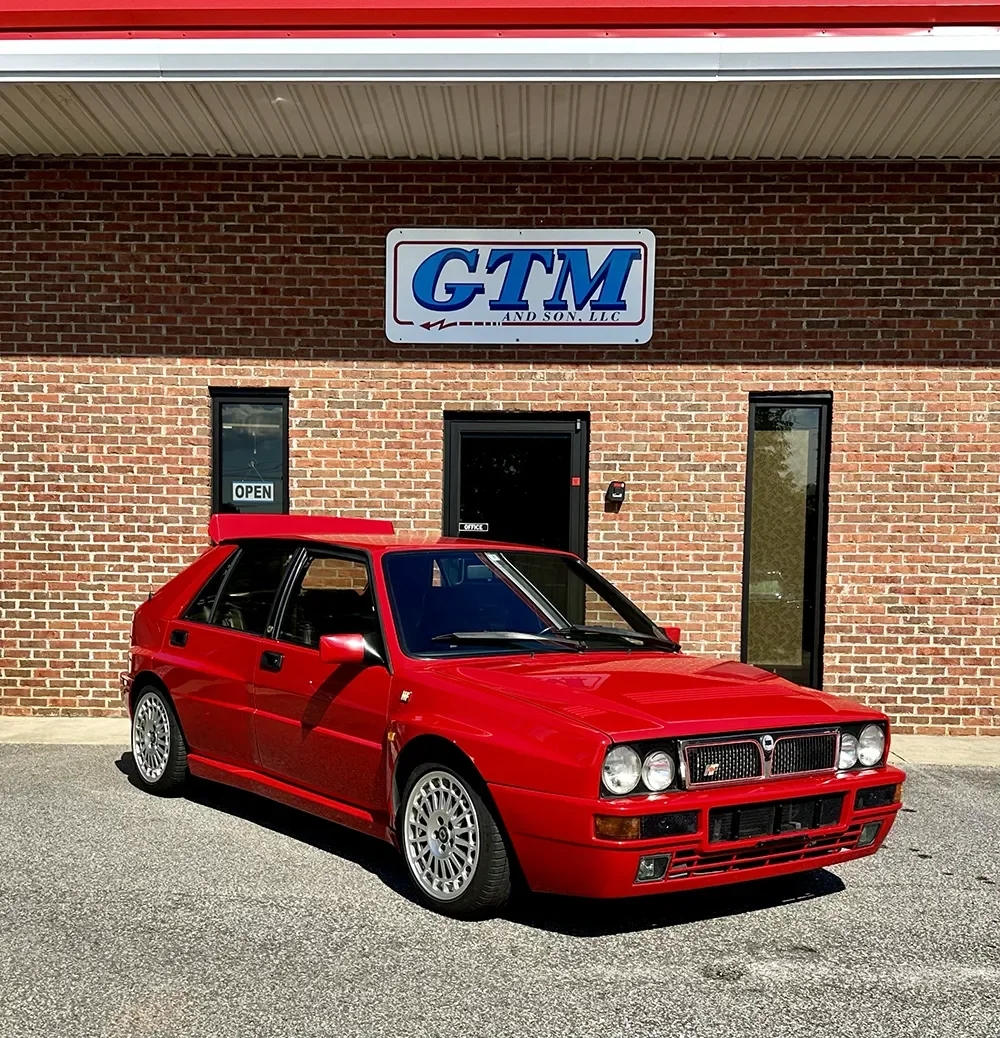 Lancia service, repair, and restoration at GTM AND SON with expertise in engines, drivetrains, suspension geometry, braking systems, and structural integrity for classic and modern models.