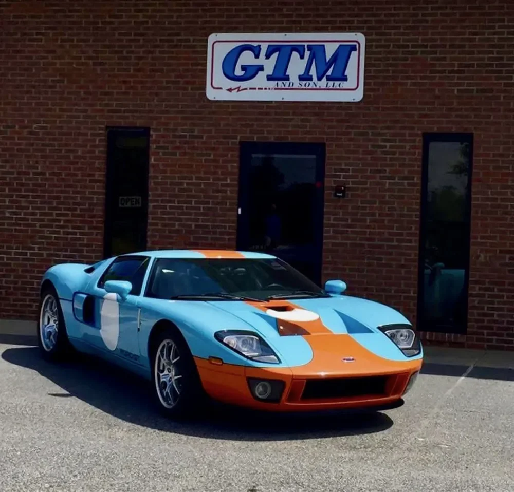 Shelby GT350 and GT500 service, repair, and restoration at GTM & SON specializing in engine rebuilding, drivetrain repair, suspension, braking upgrades, and full restorations while preserving originality and performance.