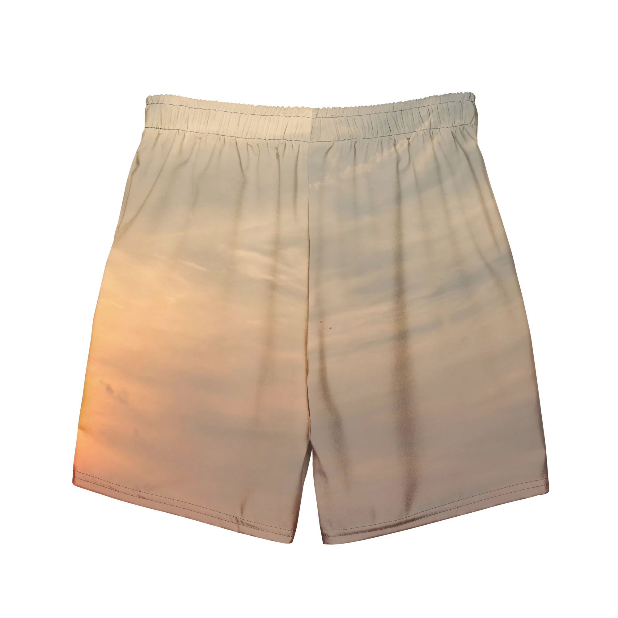 sunset reflection shorts back.png