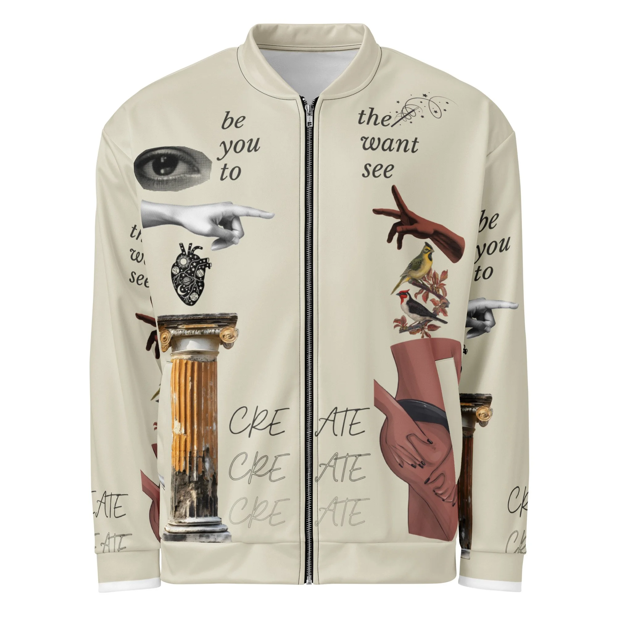 Unisex Bomber Jacket