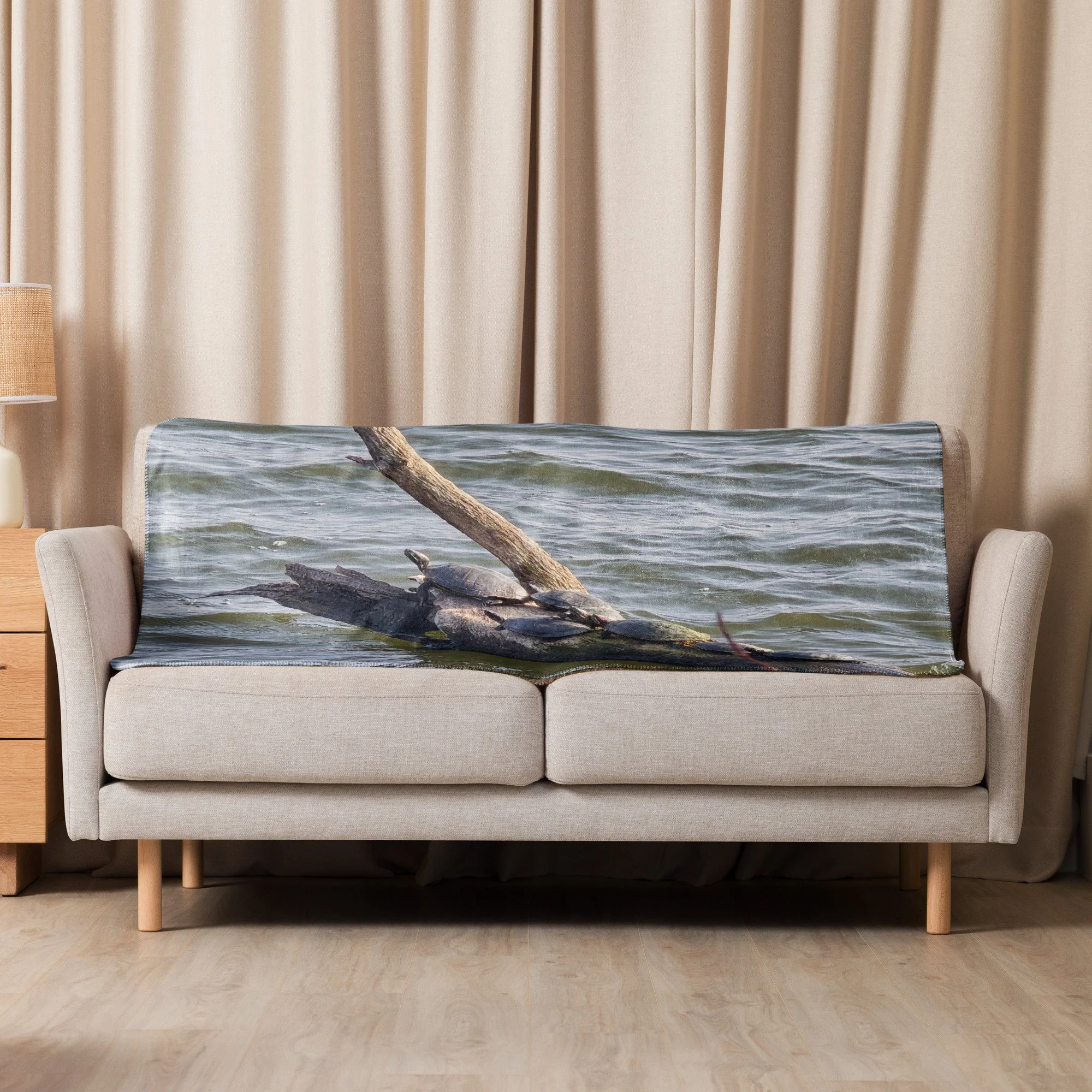 Turtle Sherpa blanket